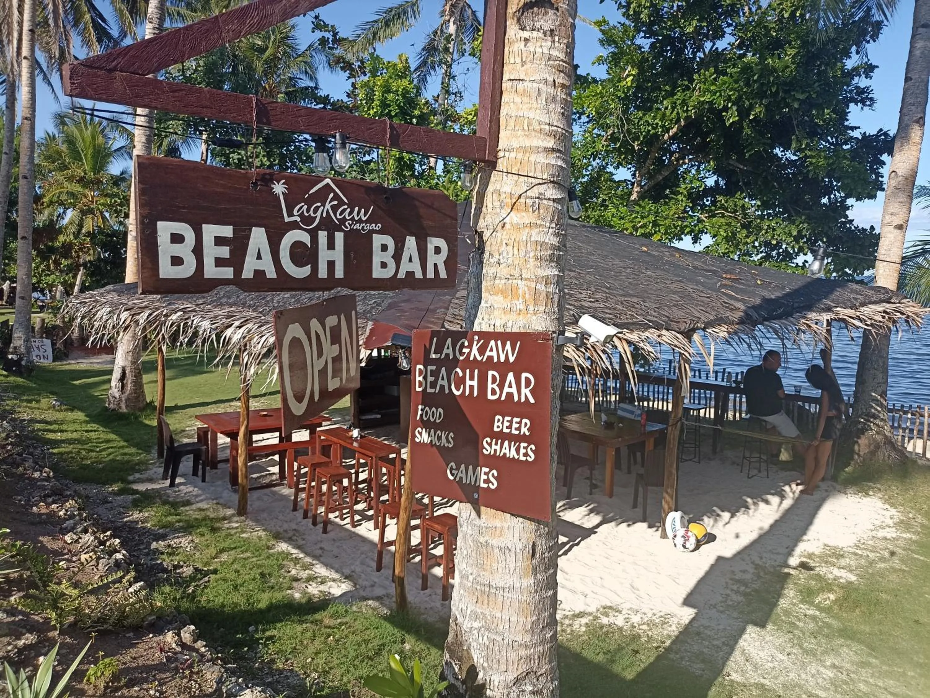 Lounge or bar in Lagkaw Siargao Villas