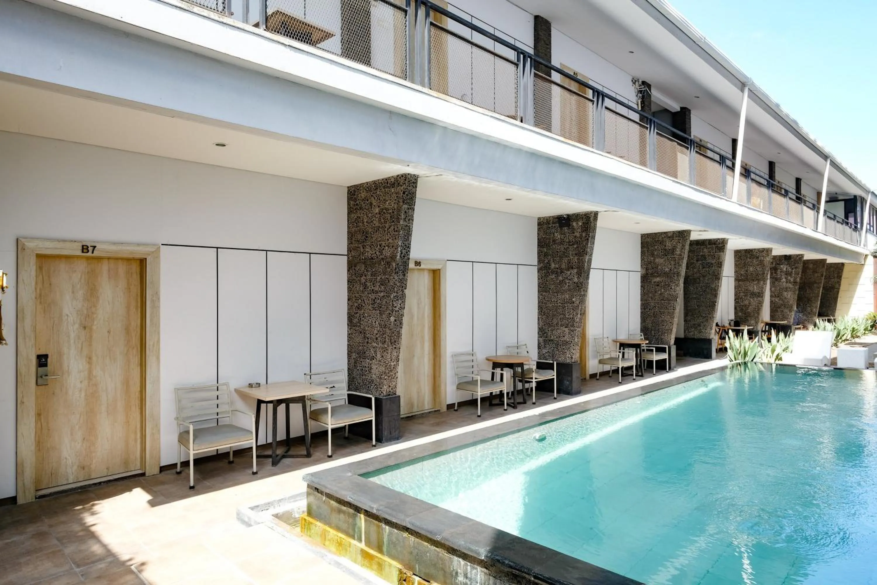 Swimming pool in Lega Legi Town House Seminyak by The Lavana