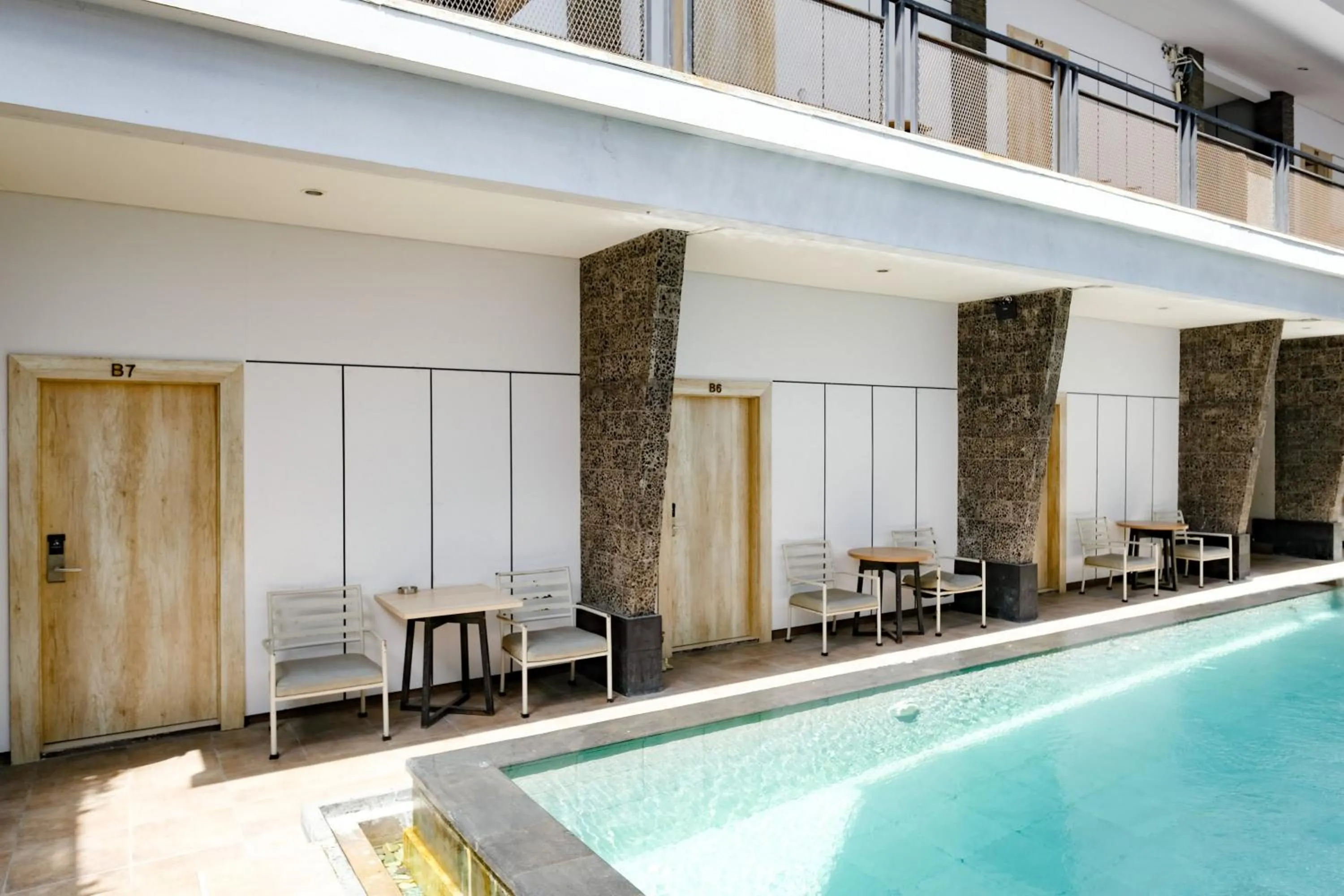 Swimming pool in Lega Legi Town House Seminyak by The Lavana