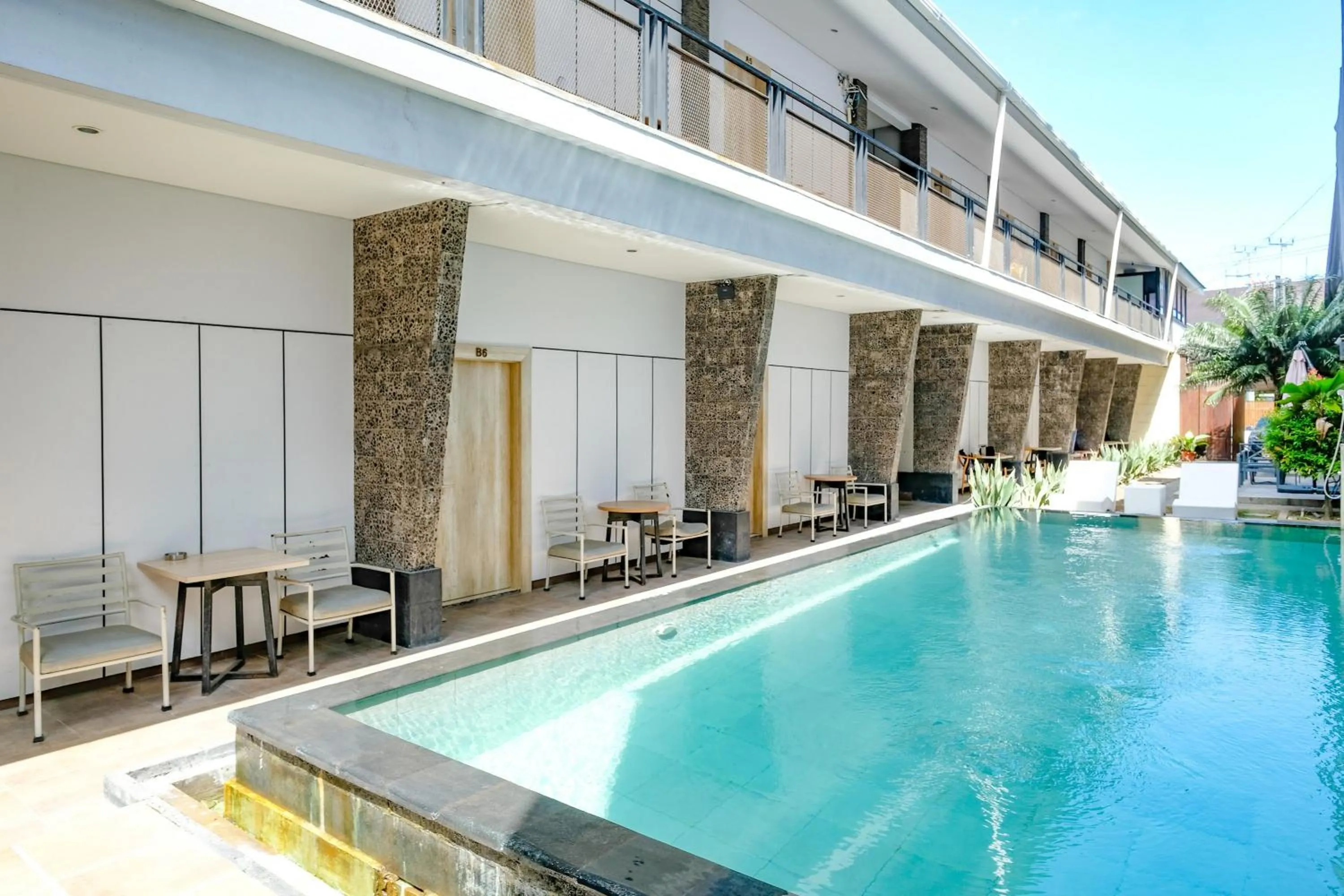 Swimming pool in Lega Legi Town House Seminyak by The Lavana