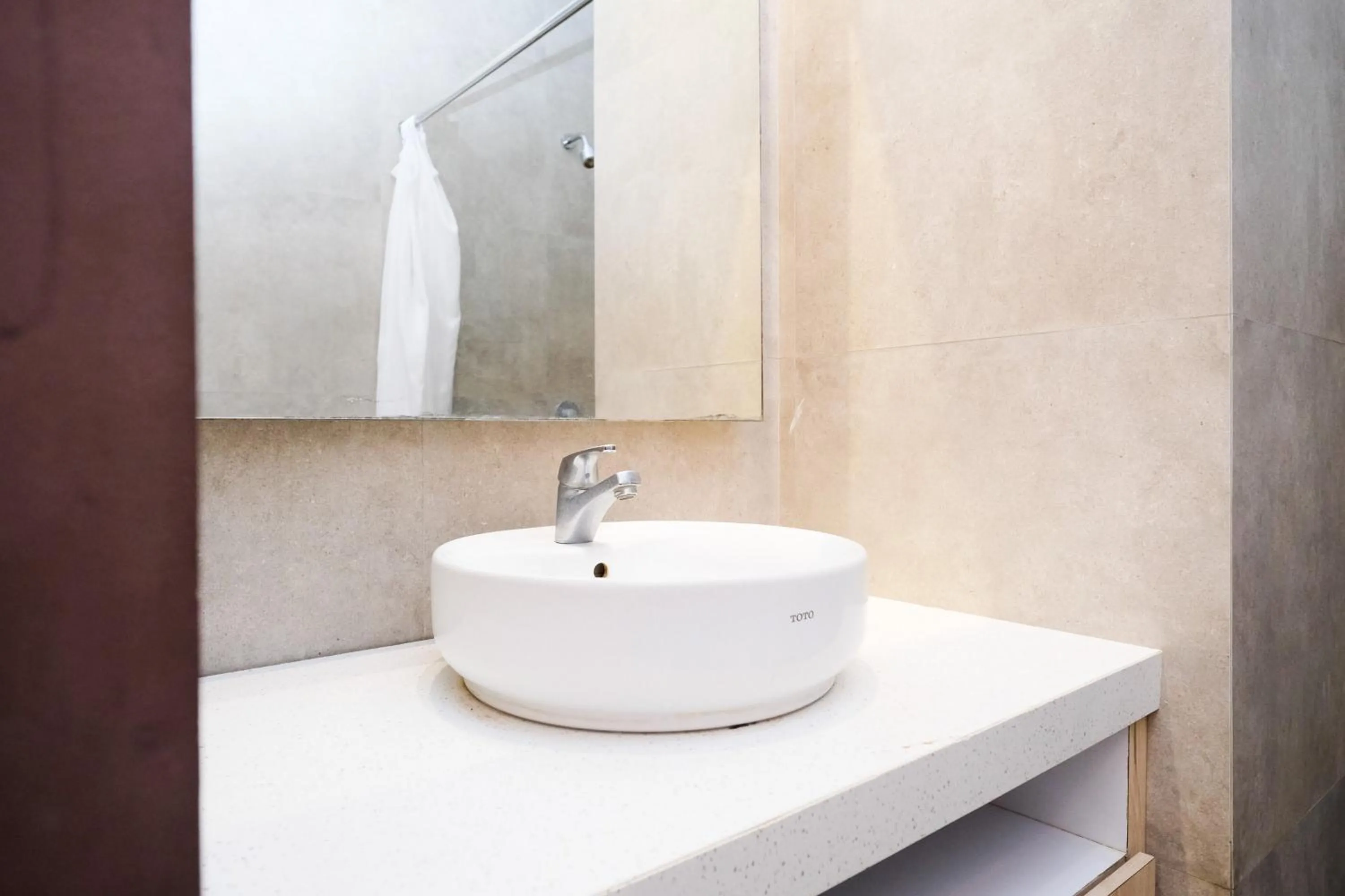 Bathroom in Lega Legi Town House Seminyak by The Lavana