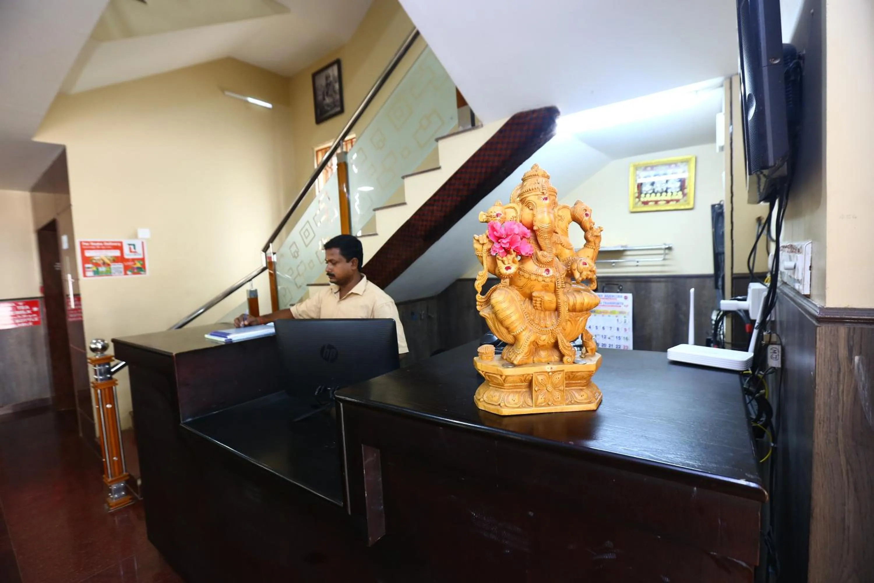 Staff in Ramana's Home Stay-Near Railway Station and Bus Stand