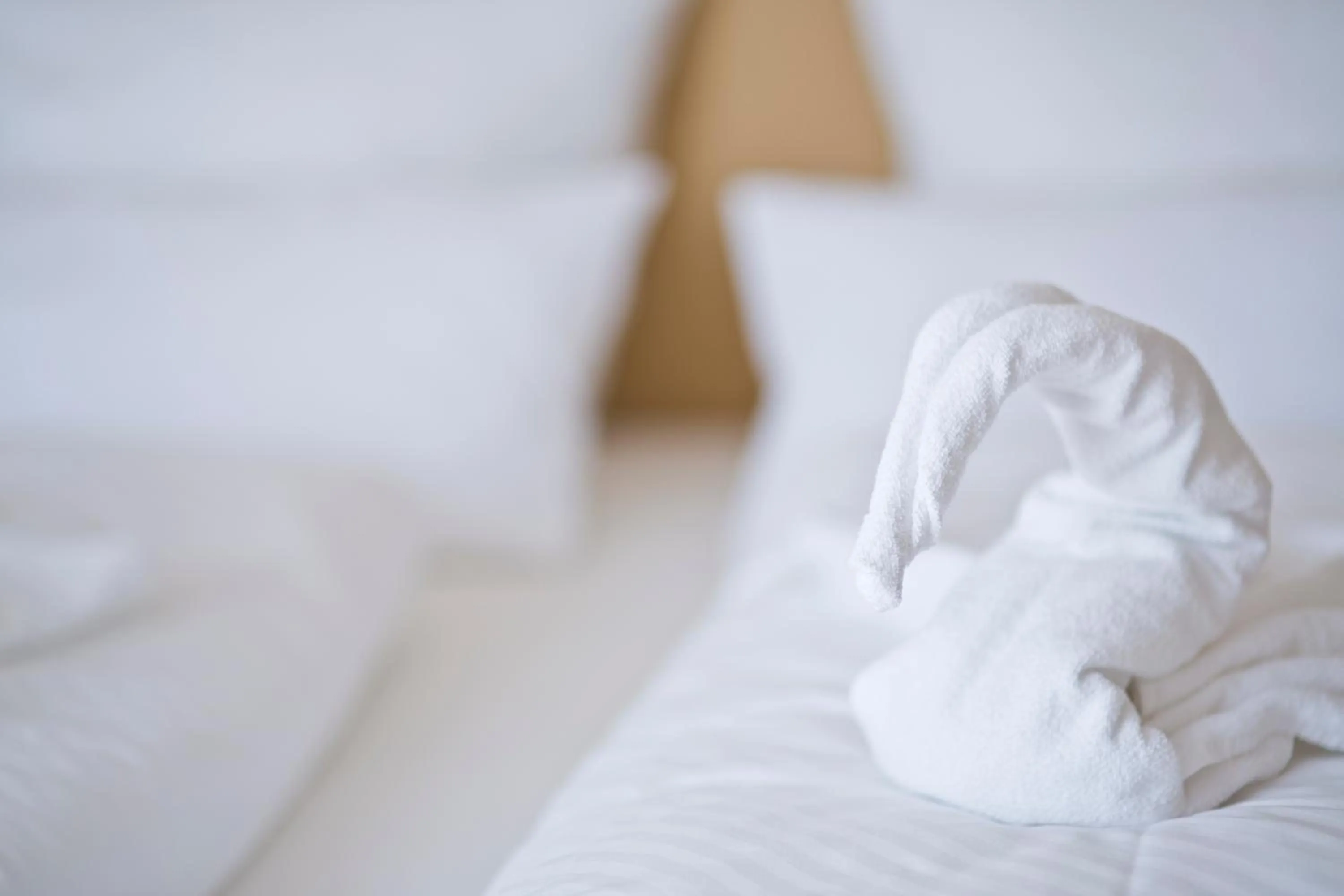 Bed in Parkhotel Wörlitz