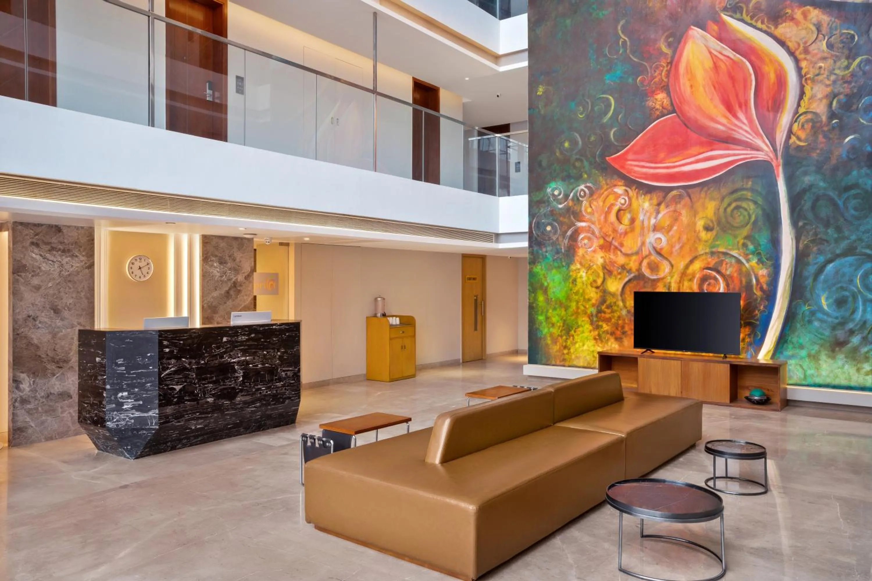 Lobby or reception in De Mandarin Hotel Goa