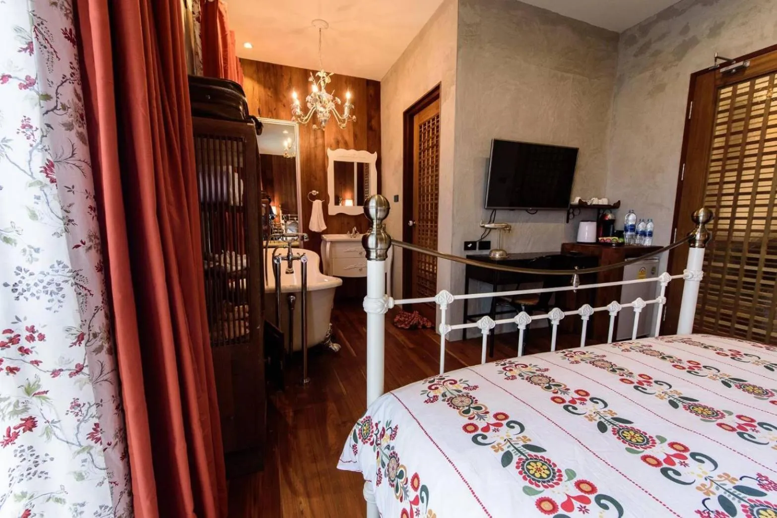 Area and facilities, Bed in RoomQuest Rimrabeang at Amphawa