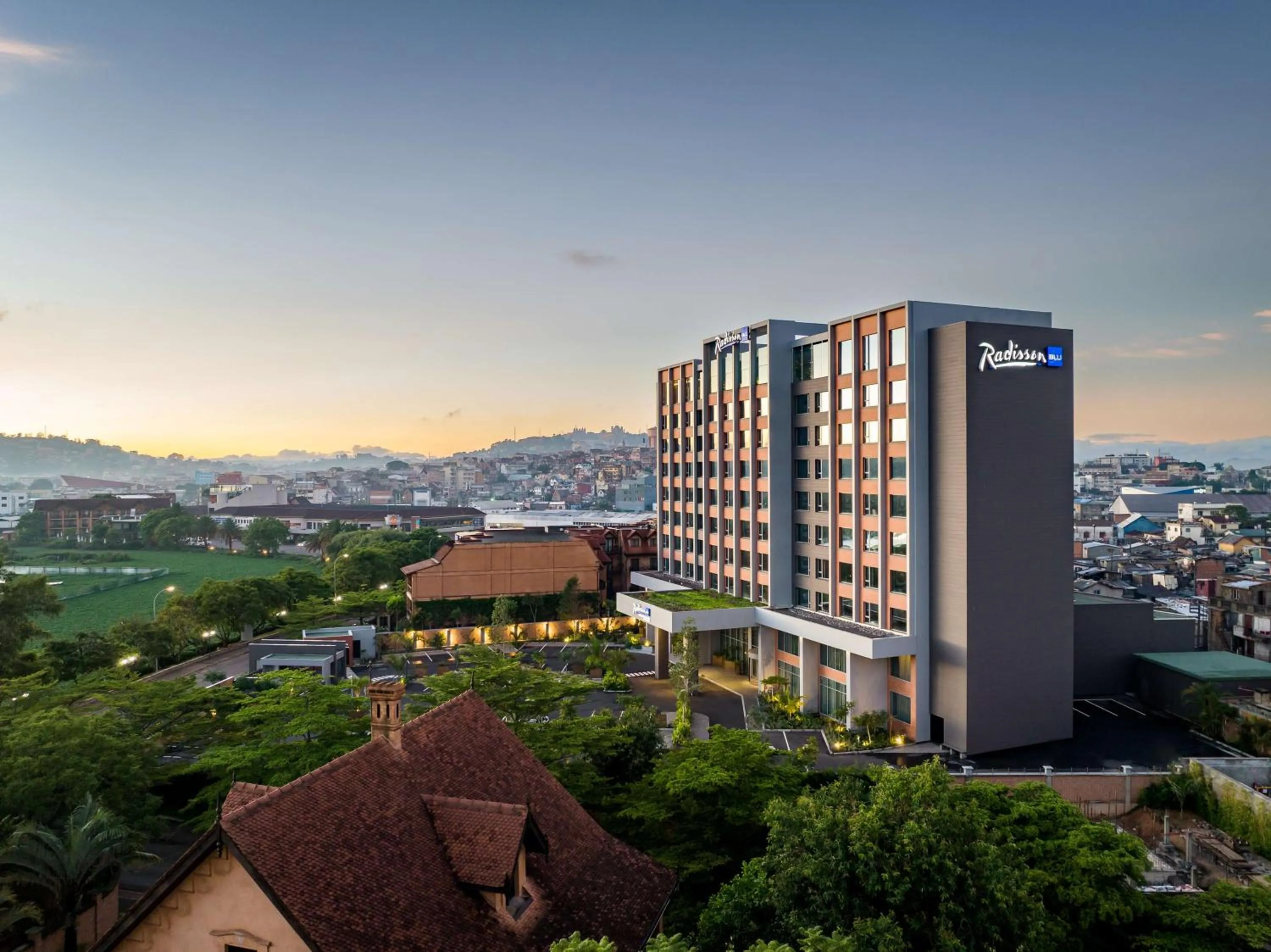 Property building in Radisson Blu Hotel Antananarivo Waterfront