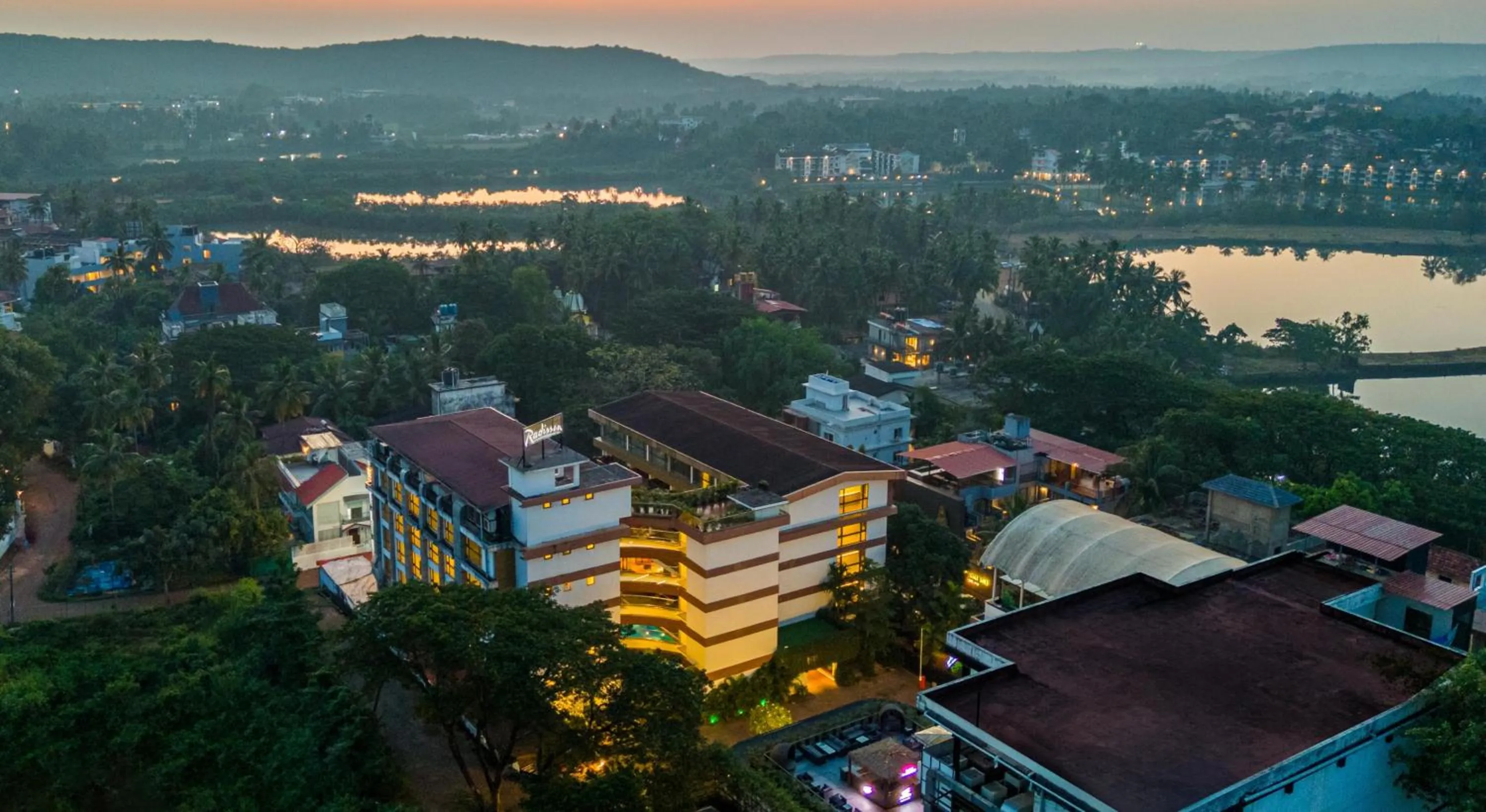 Property building in Radisson Resort Goa Baga