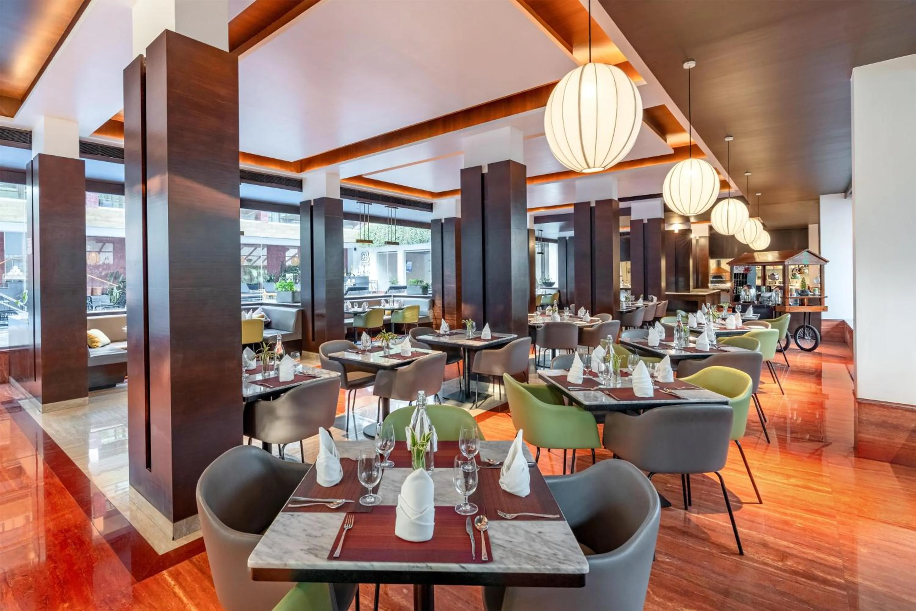 Restaurant/places to eat in Radisson Resort Goa Baga