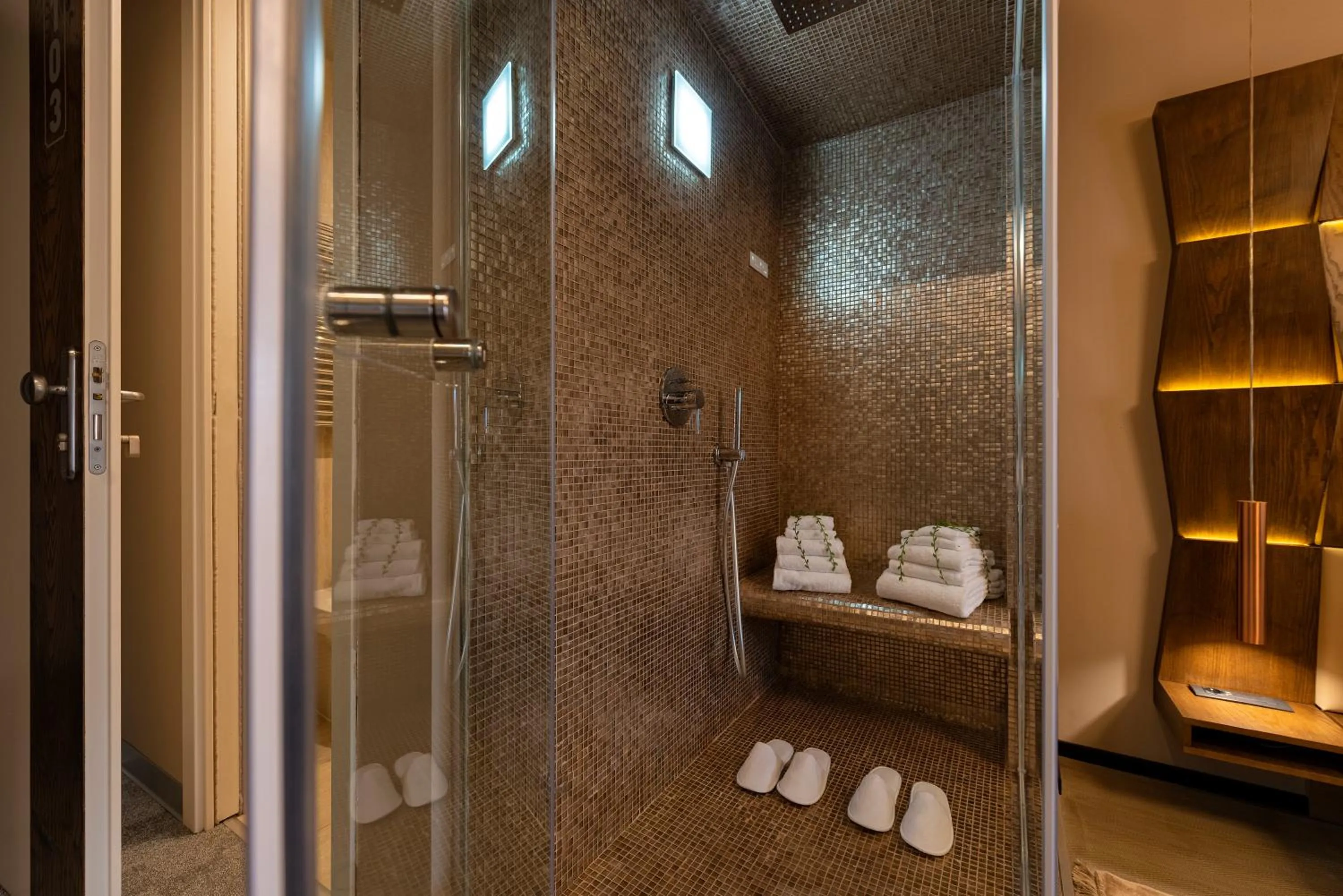 Bathroom in Ara di Marte Suites