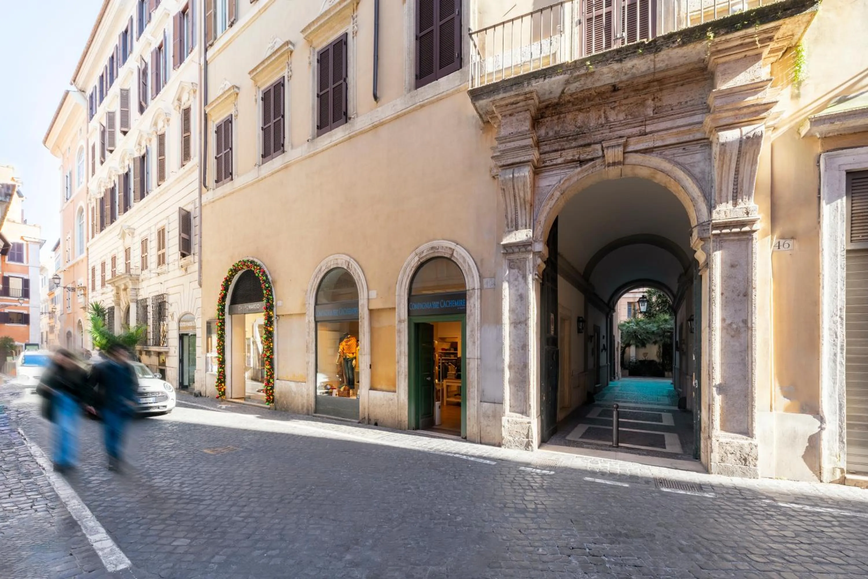 Facade/entrance in Ara di Marte Suites