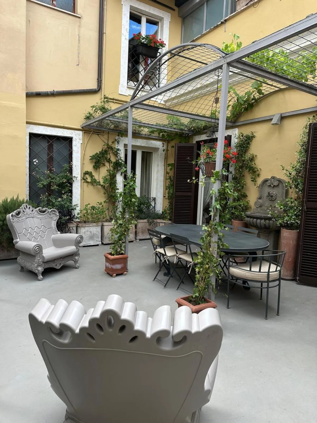 Balcony/Terrace in Ara di Marte Suites