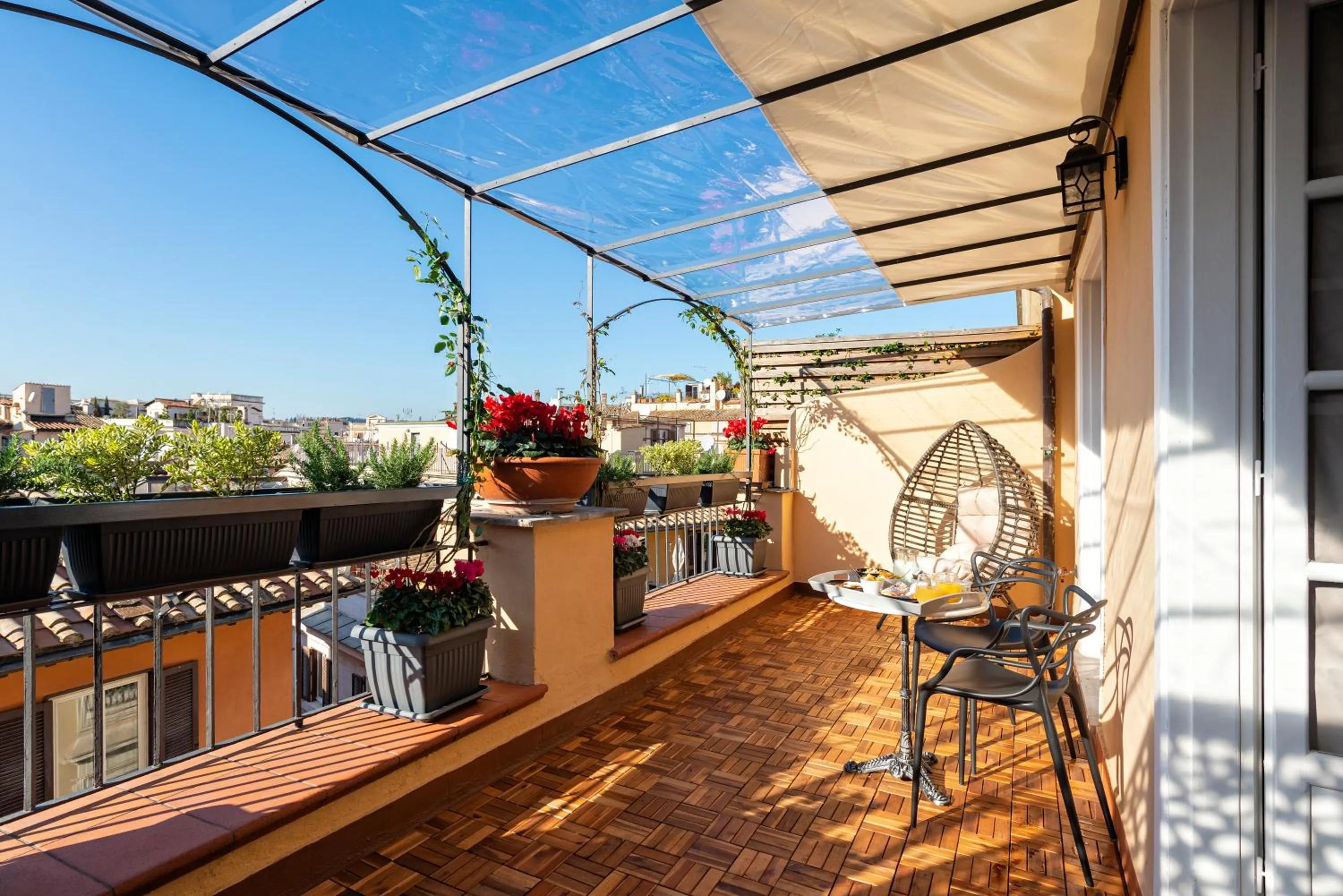 Balcony/Terrace in Ara di Marte Suites