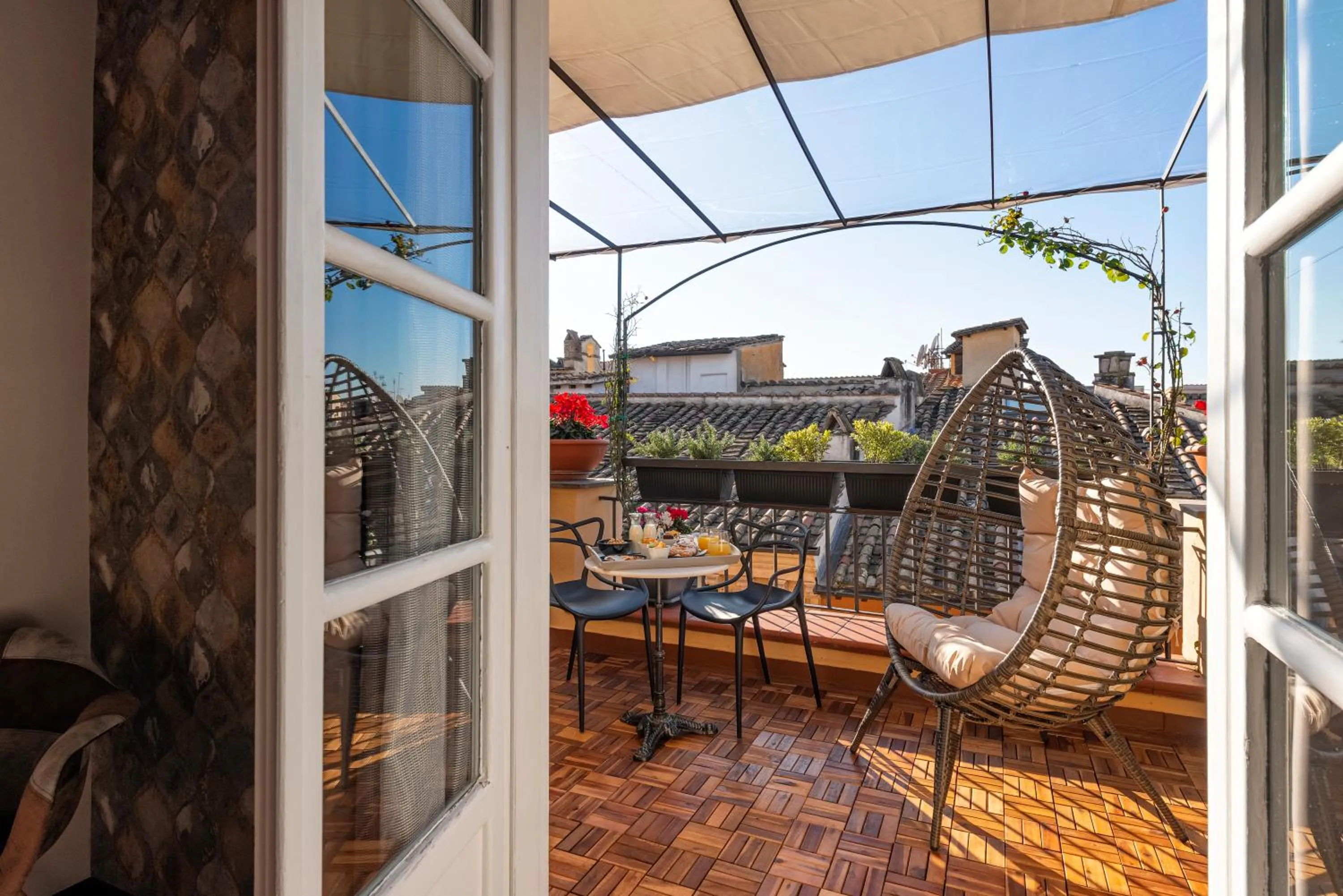 Balcony/Terrace in Ara di Marte Suites