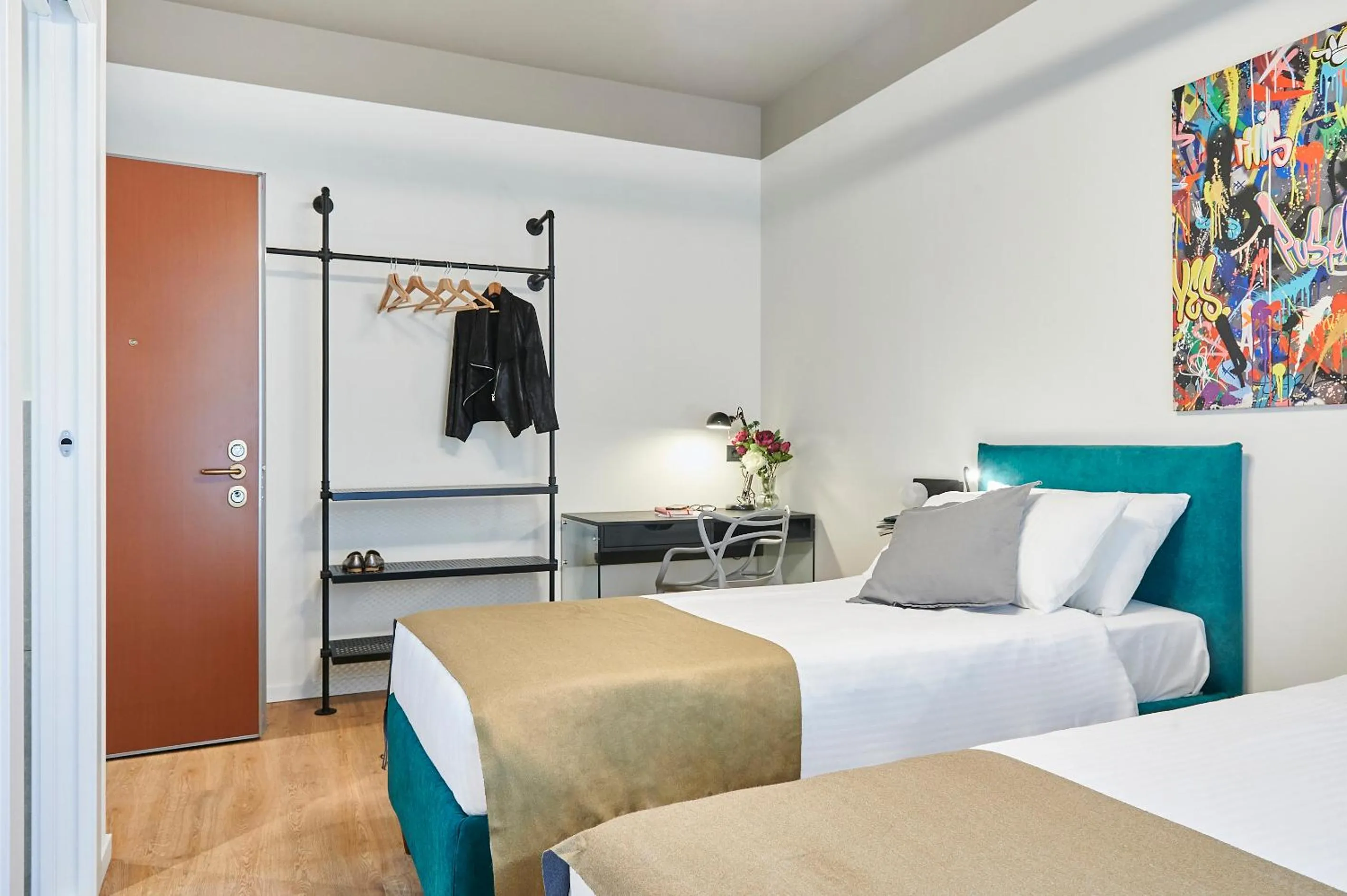 Bedroom, Bed in STAR RIBBON