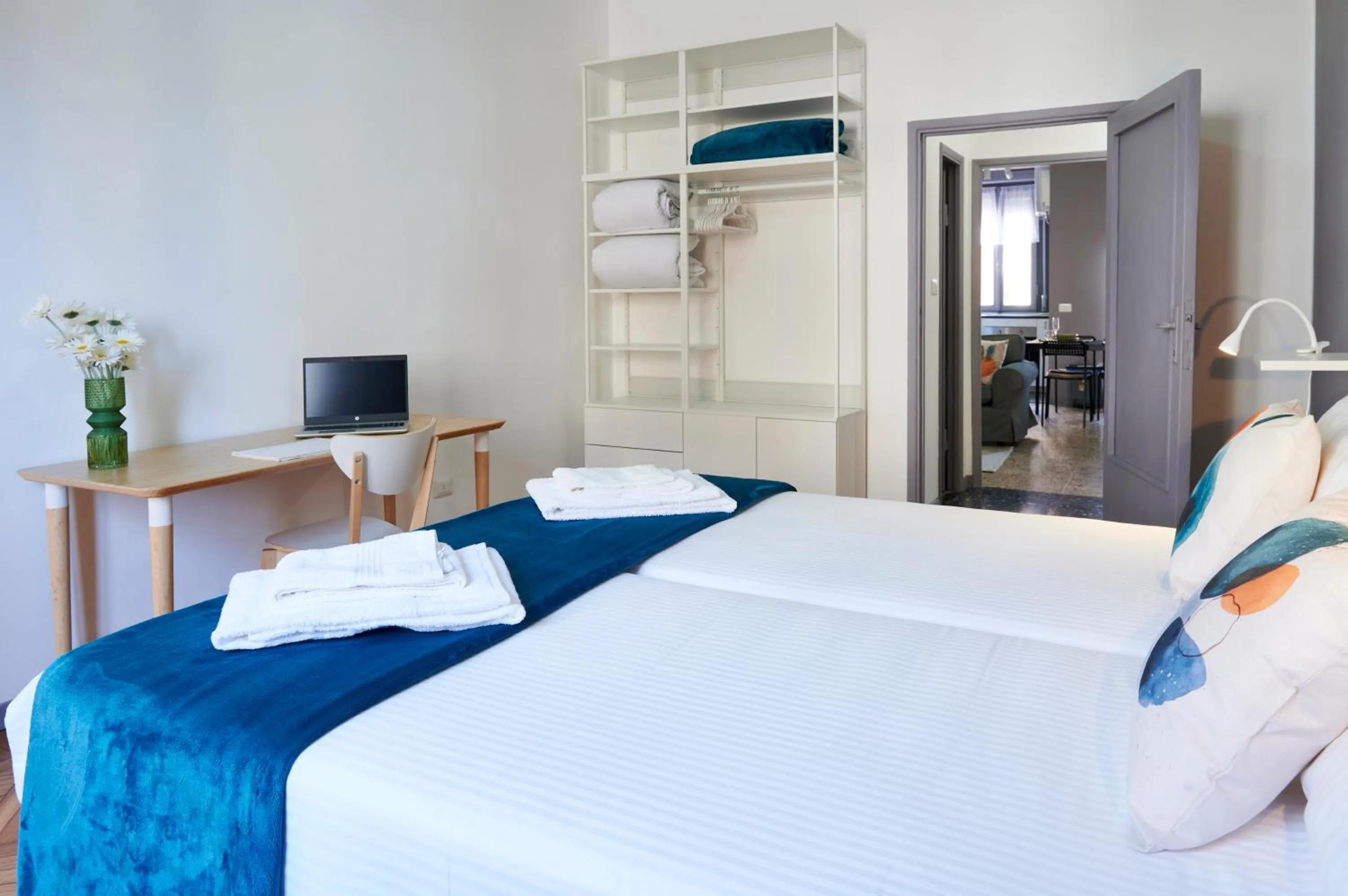 Bedroom, Bed in STAR RIBBON