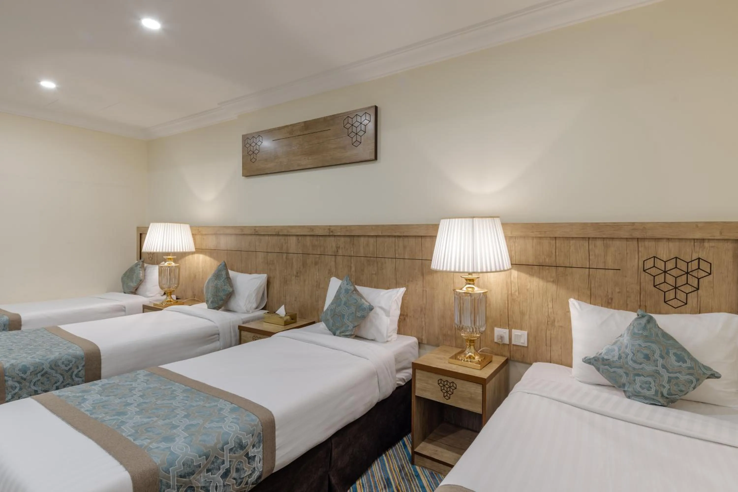 Bed in فندق سنود الدانة Snood Al Dana Hotel