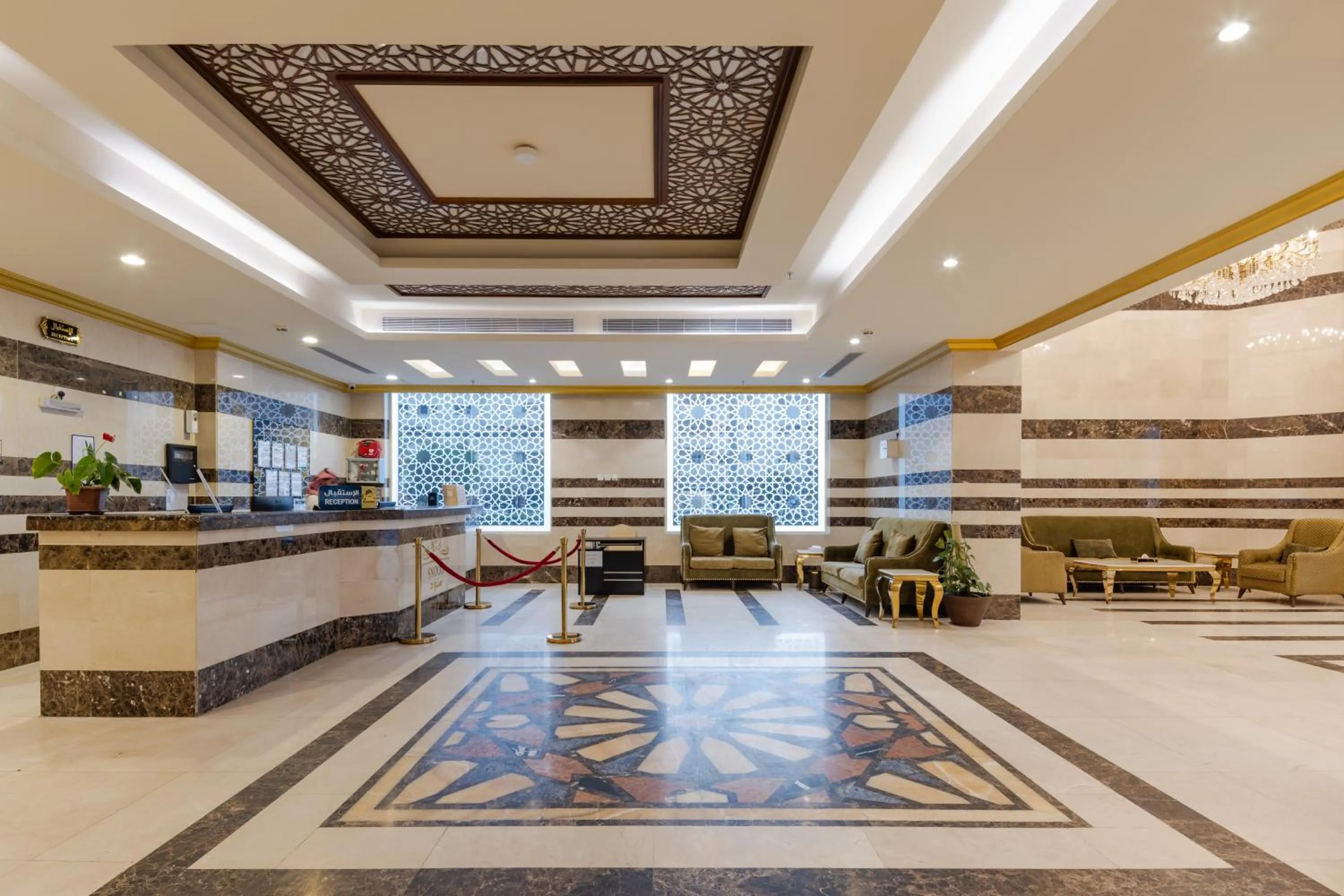 Lobby or reception in فندق سنود الدانة Snood Al Dana Hotel