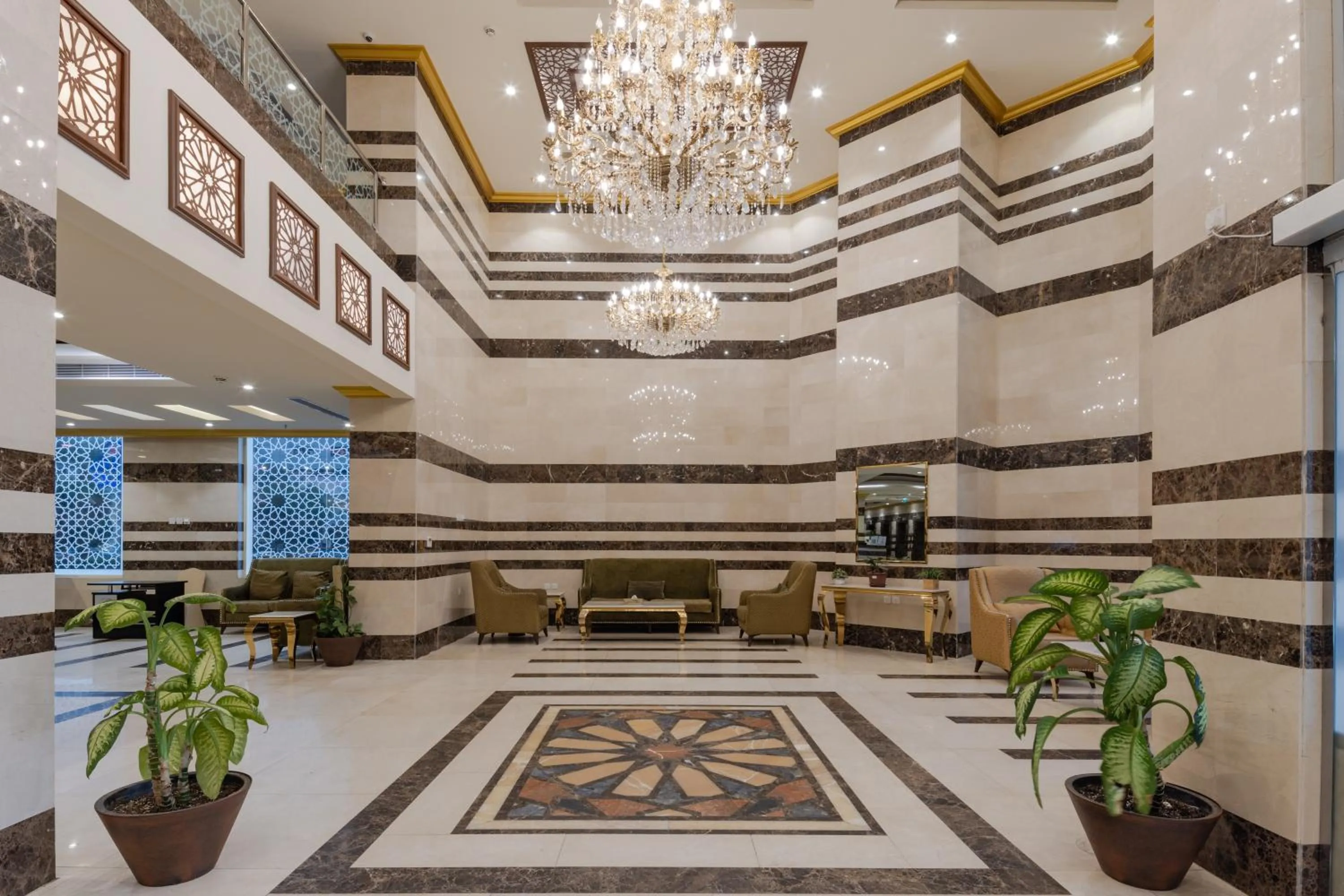 Lobby or reception in فندق سنود الدانة Snood Al Dana Hotel