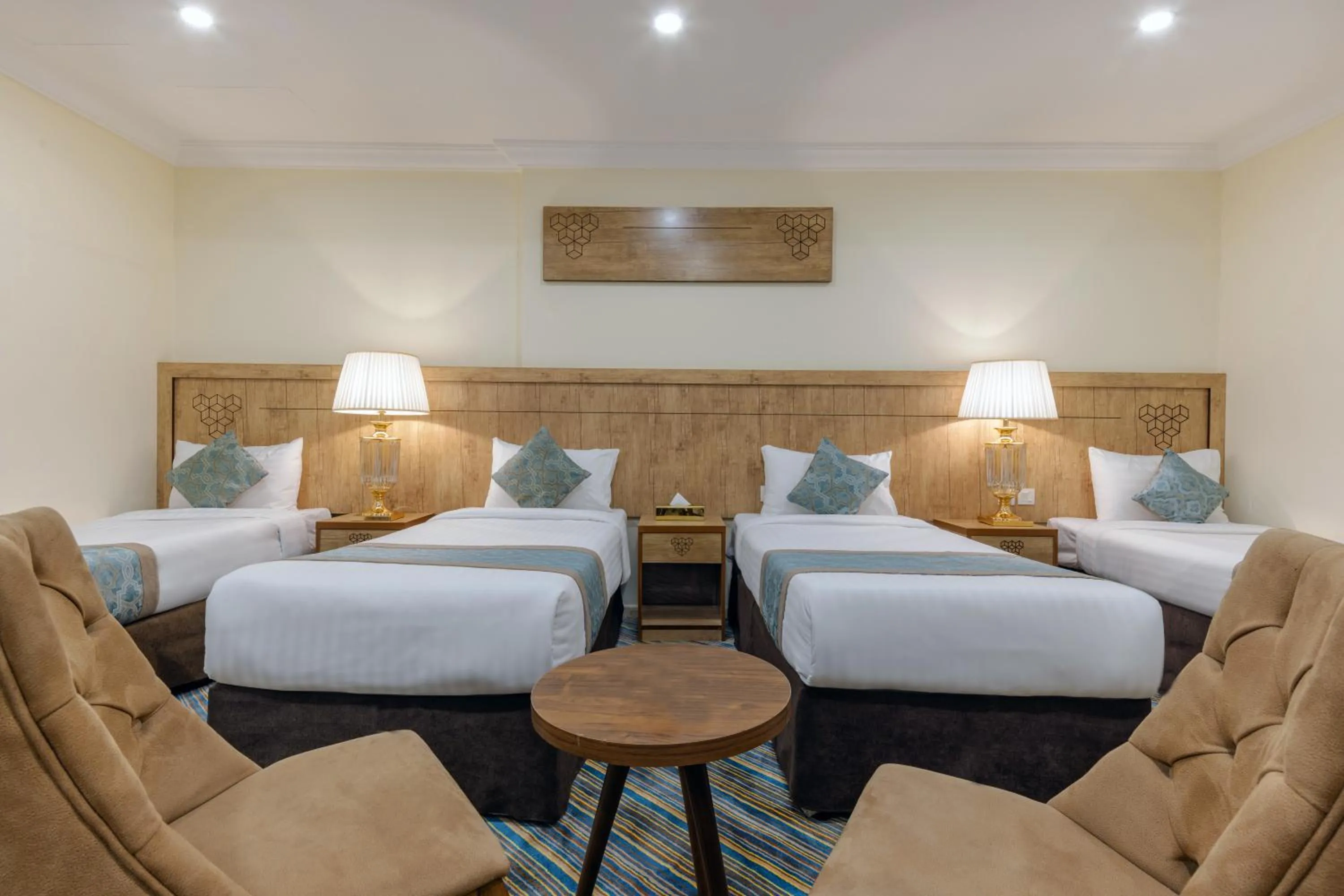 Bed in فندق سنود الدانة Snood Al Dana Hotel