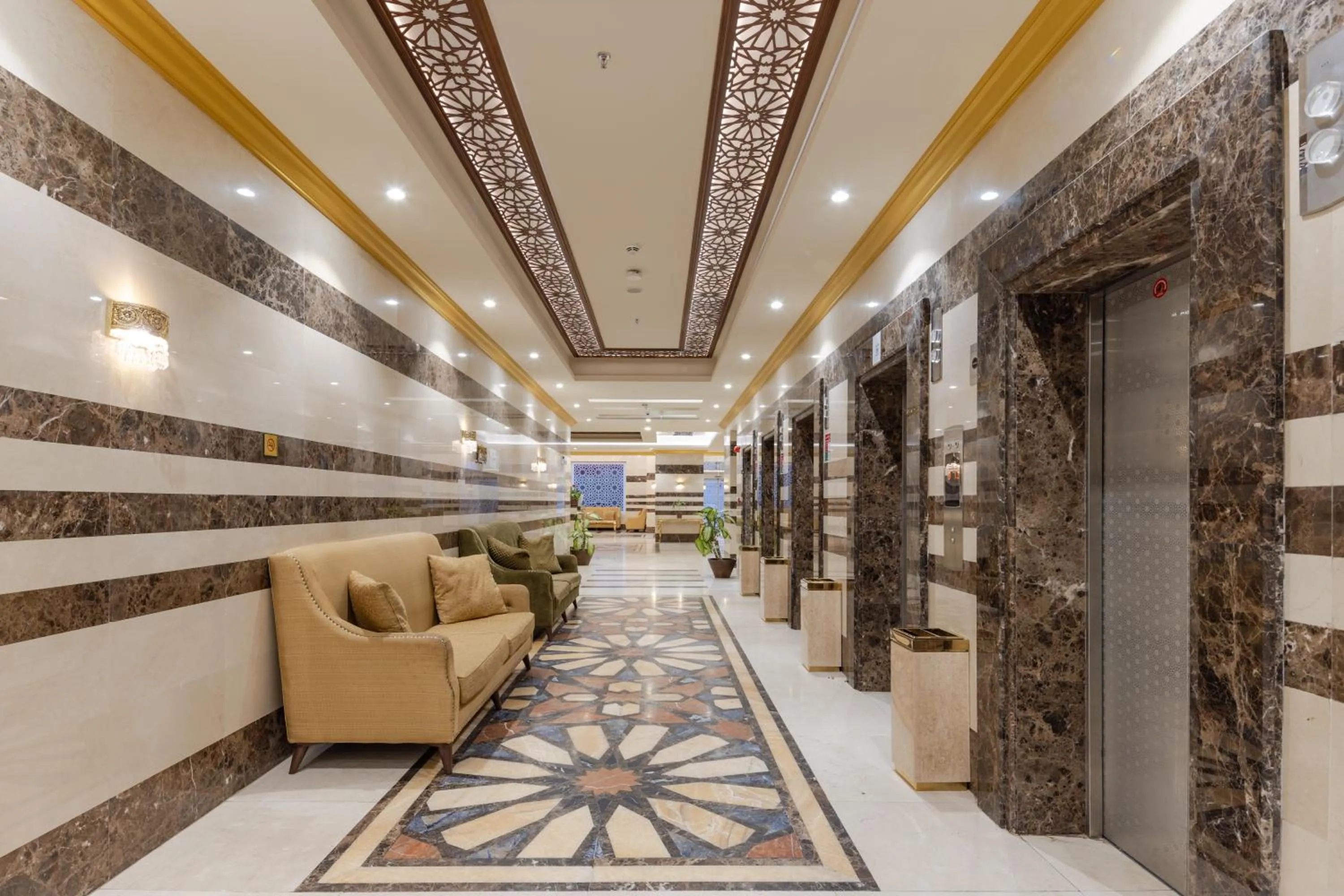 Seating area in فندق سنود الدانة Snood Al Dana Hotel