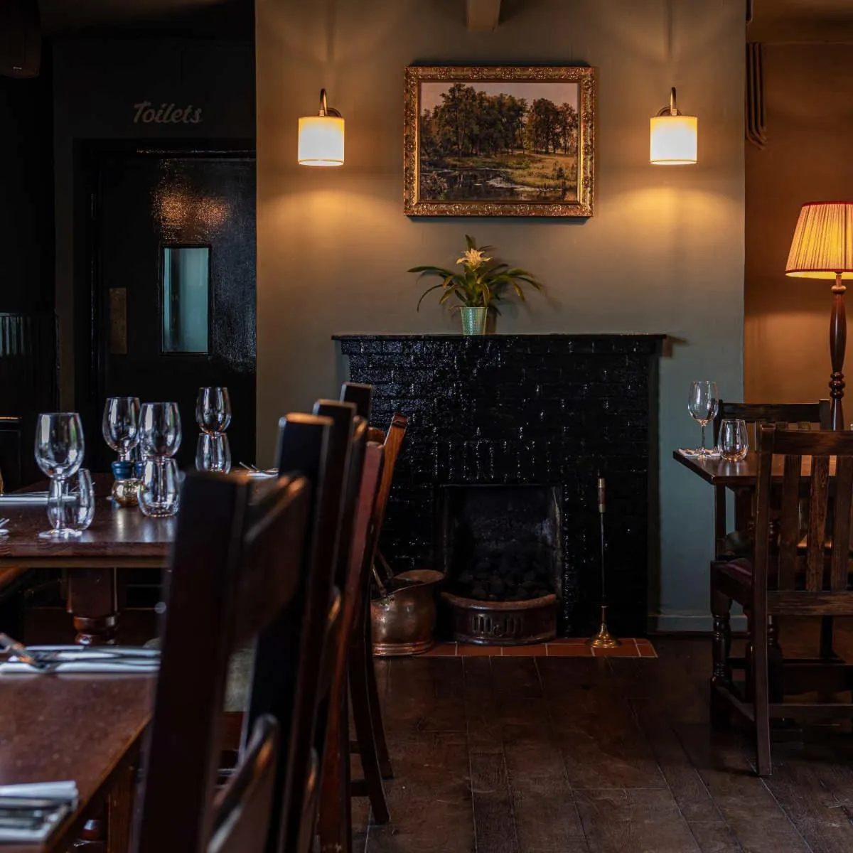 Dining area in The Three Swallows Cley