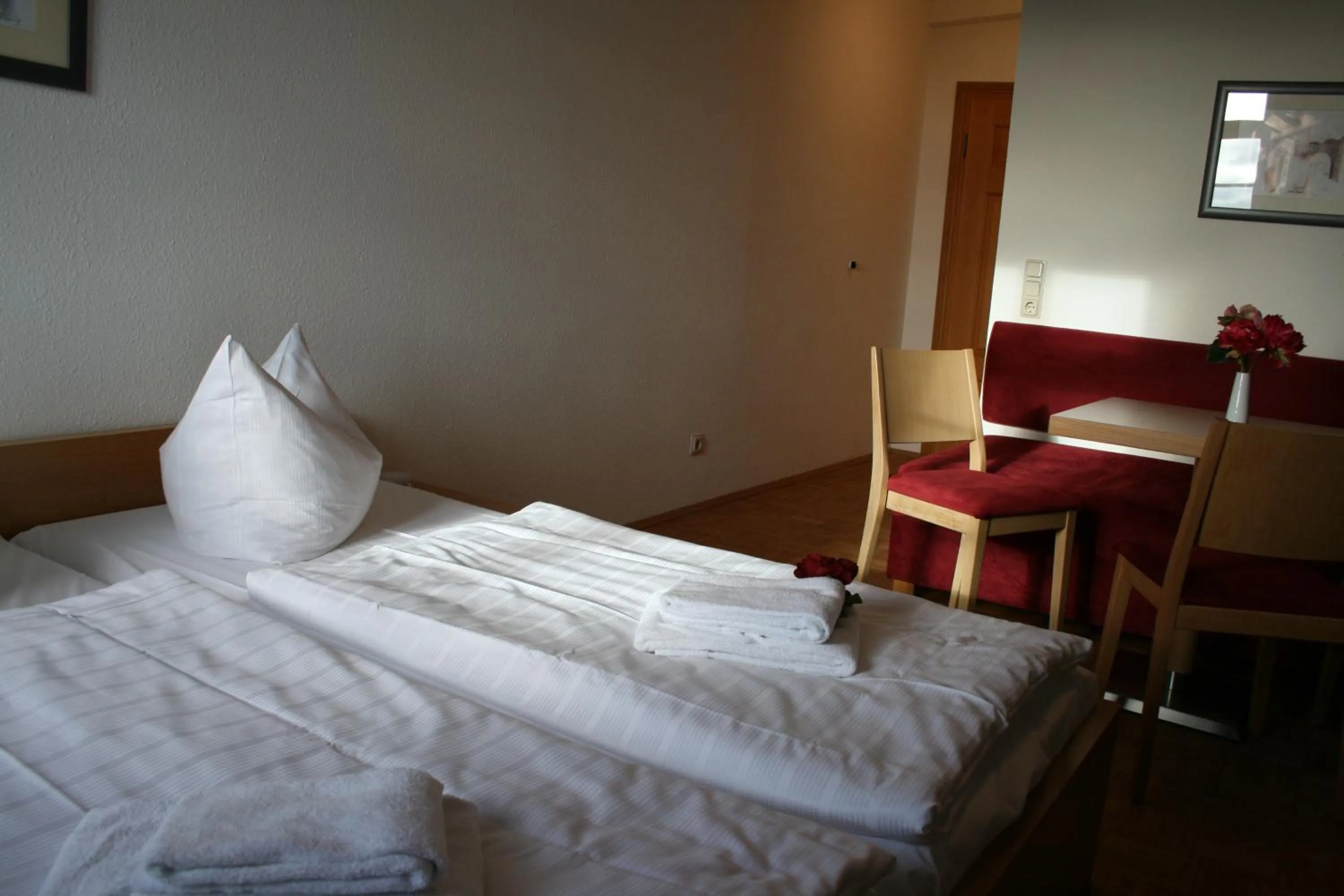 Photo of the whole room, Bed in Burg Bodenstein