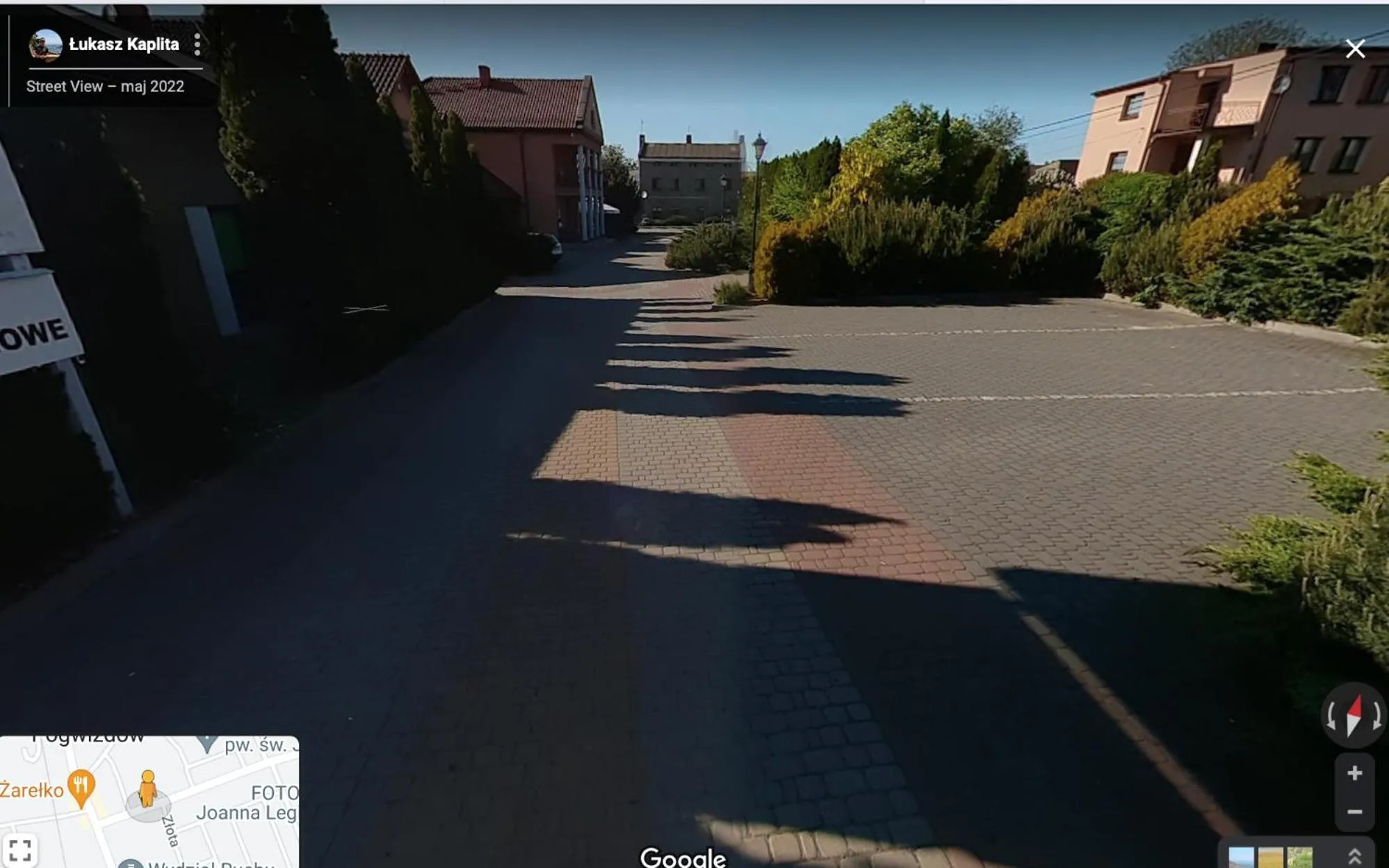Street view in Pokoje Gościnne u Klimosza