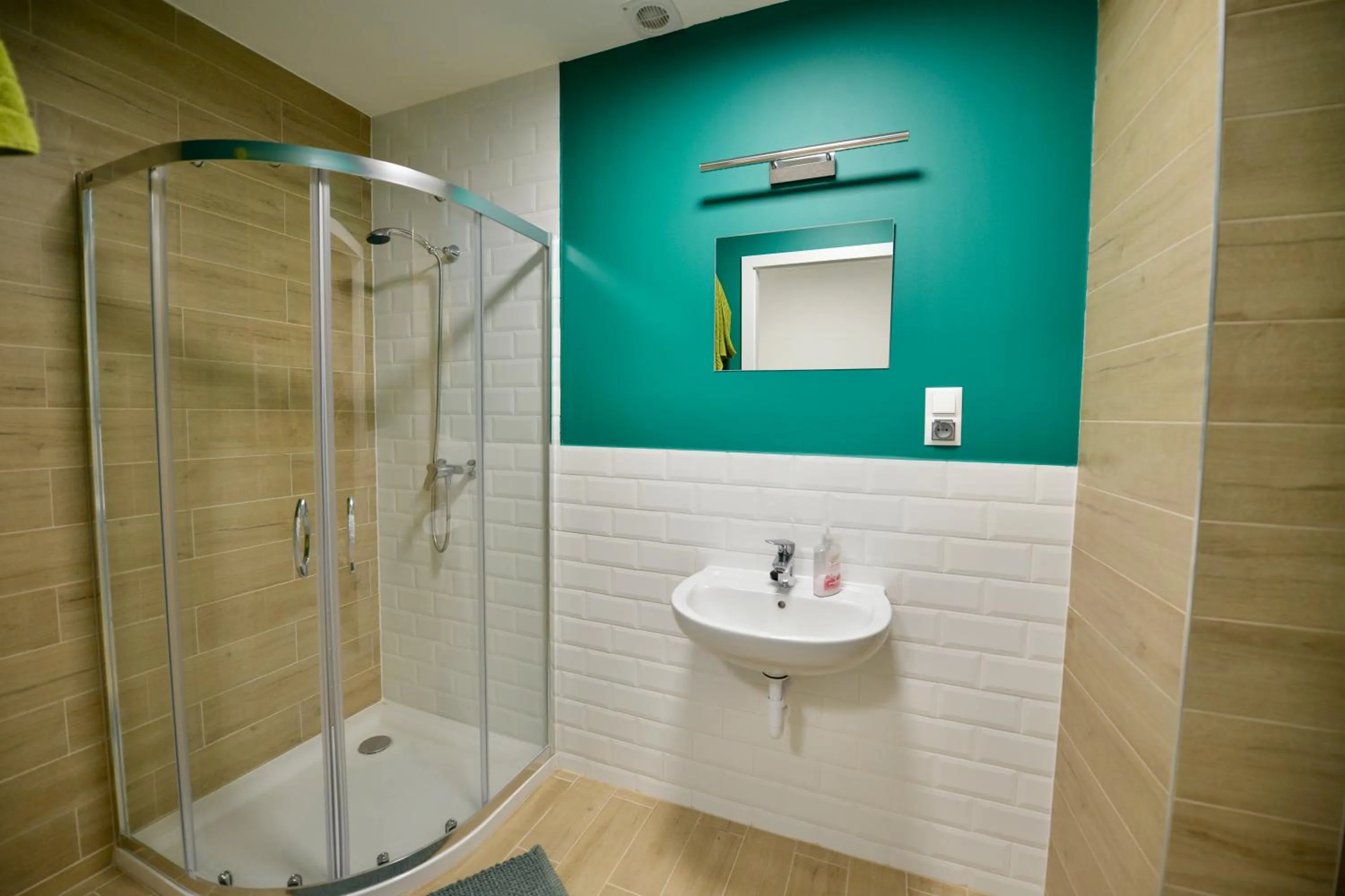 Shower in Pokoje Gościnne u Klimosza