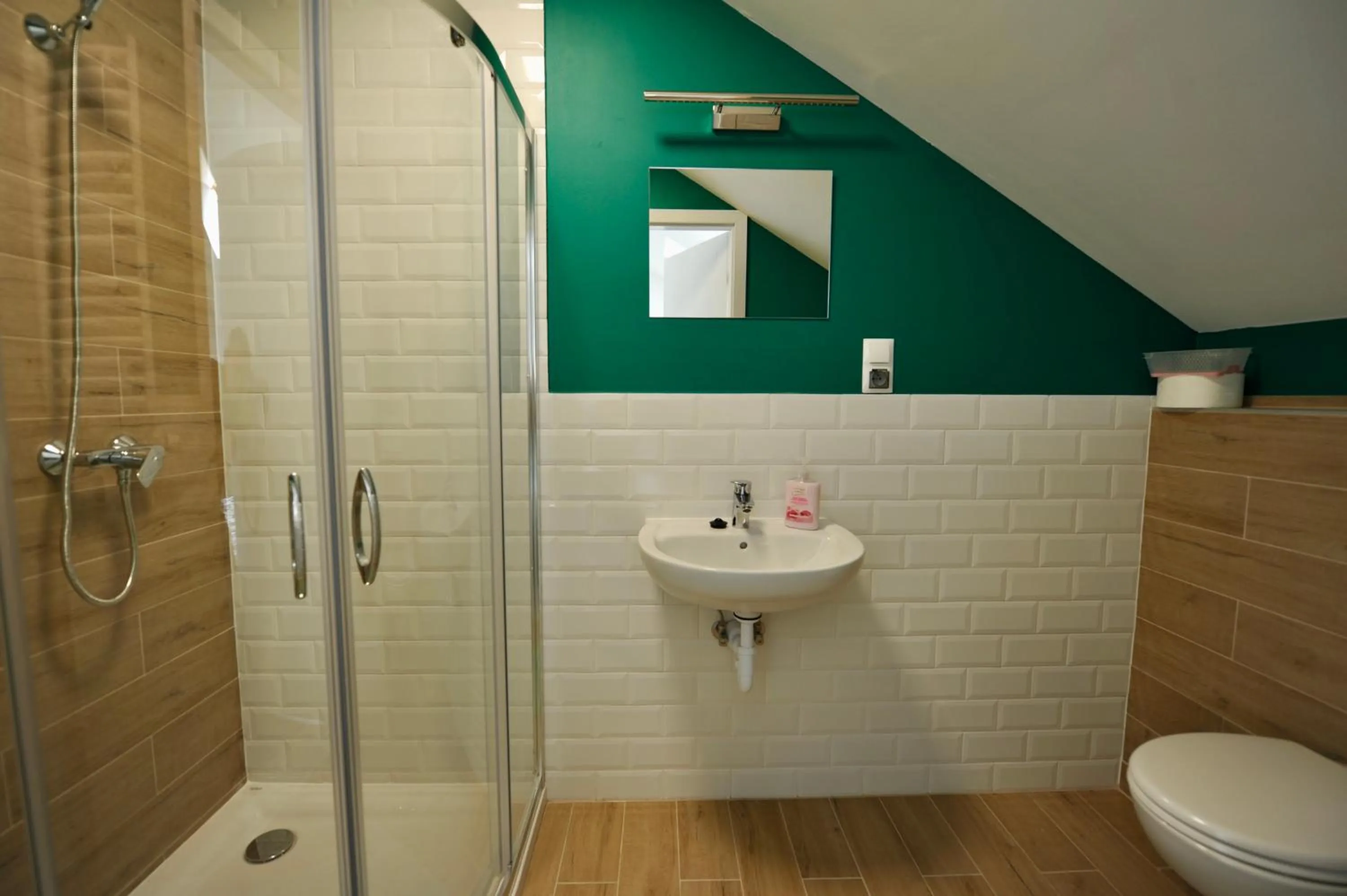 Shower in Pokoje Gościnne u Klimosza