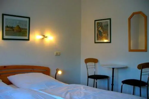 Bed in Hotel Ernst Ludwig