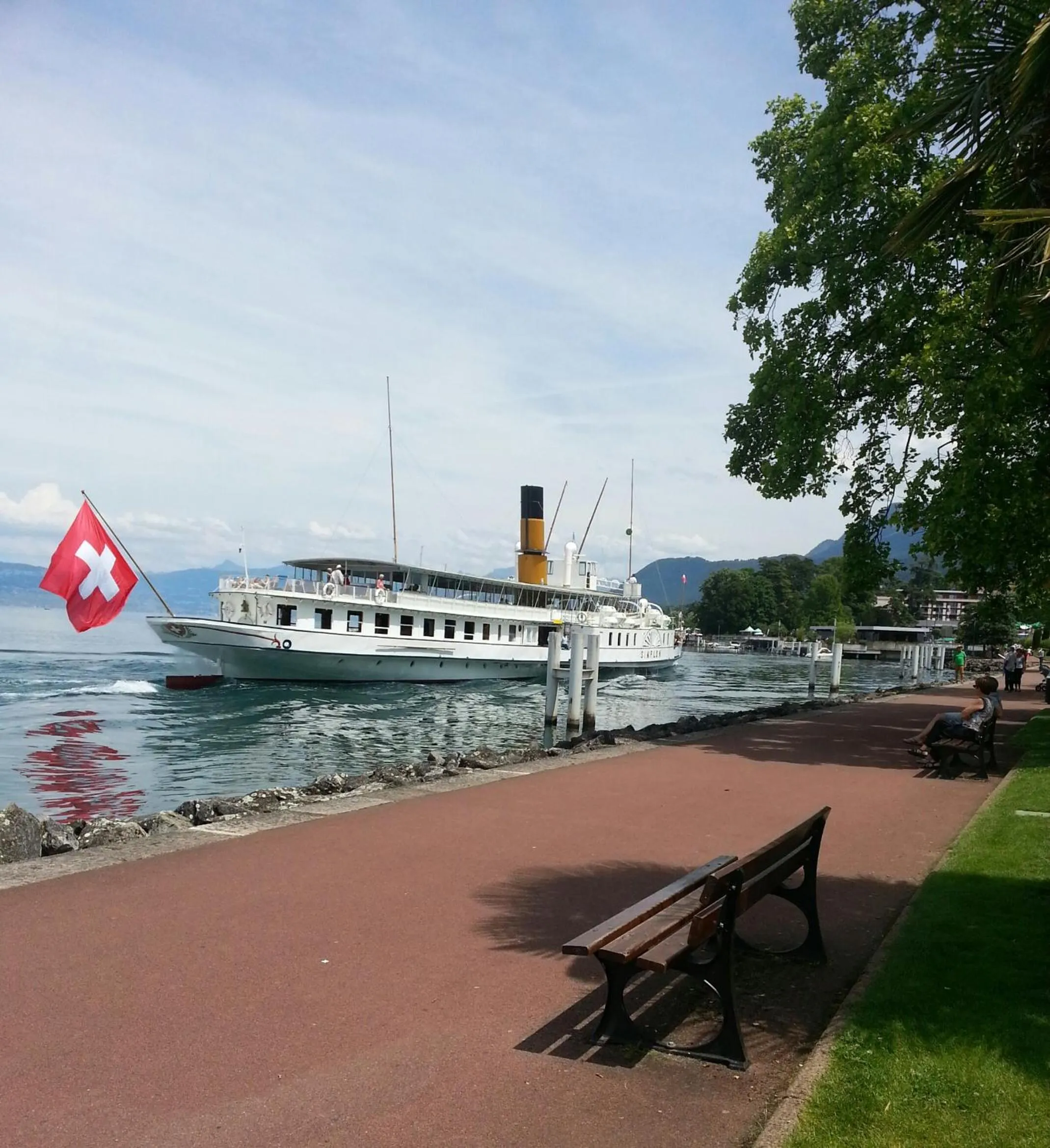 Area and facilities in The Originals Boutique, Hôtel Alizé, Évian-les-Bains