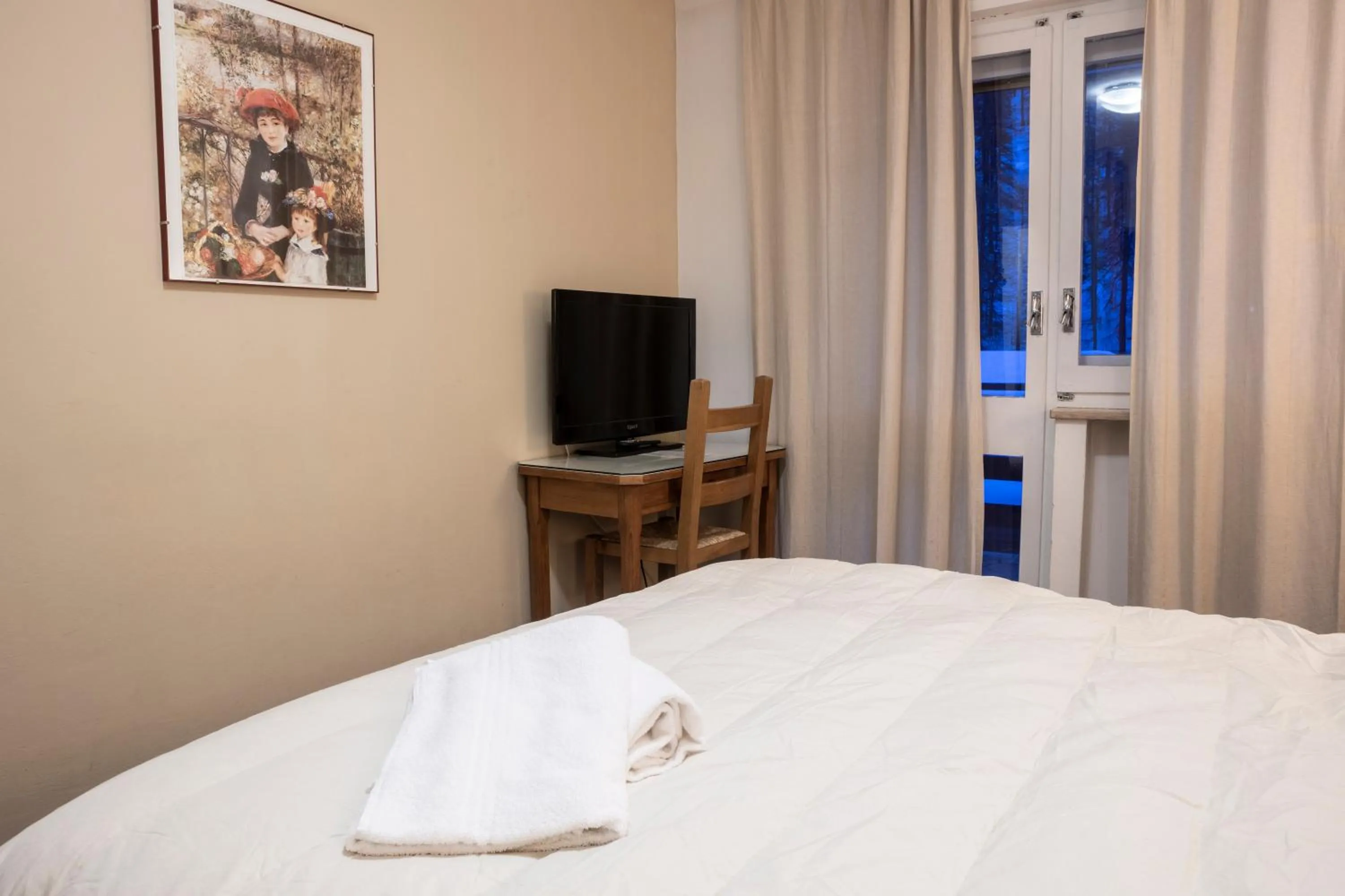 Bedroom, Bed in Hotel Hermitage