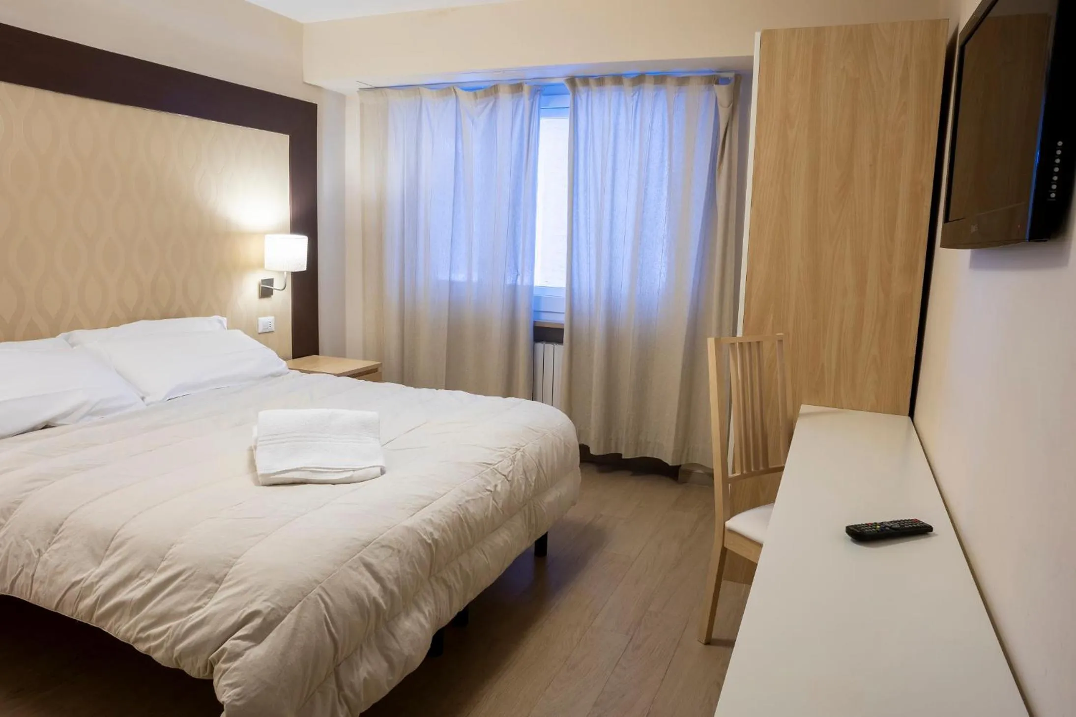 Bed in Hotel Hermitage