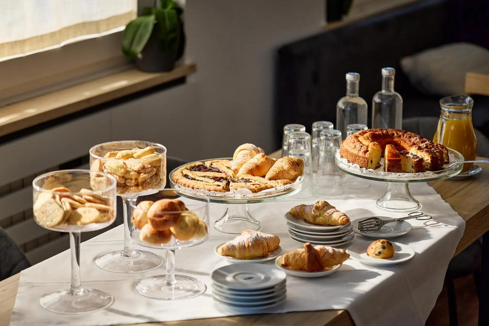 Breakfast in Hotel Hermitage