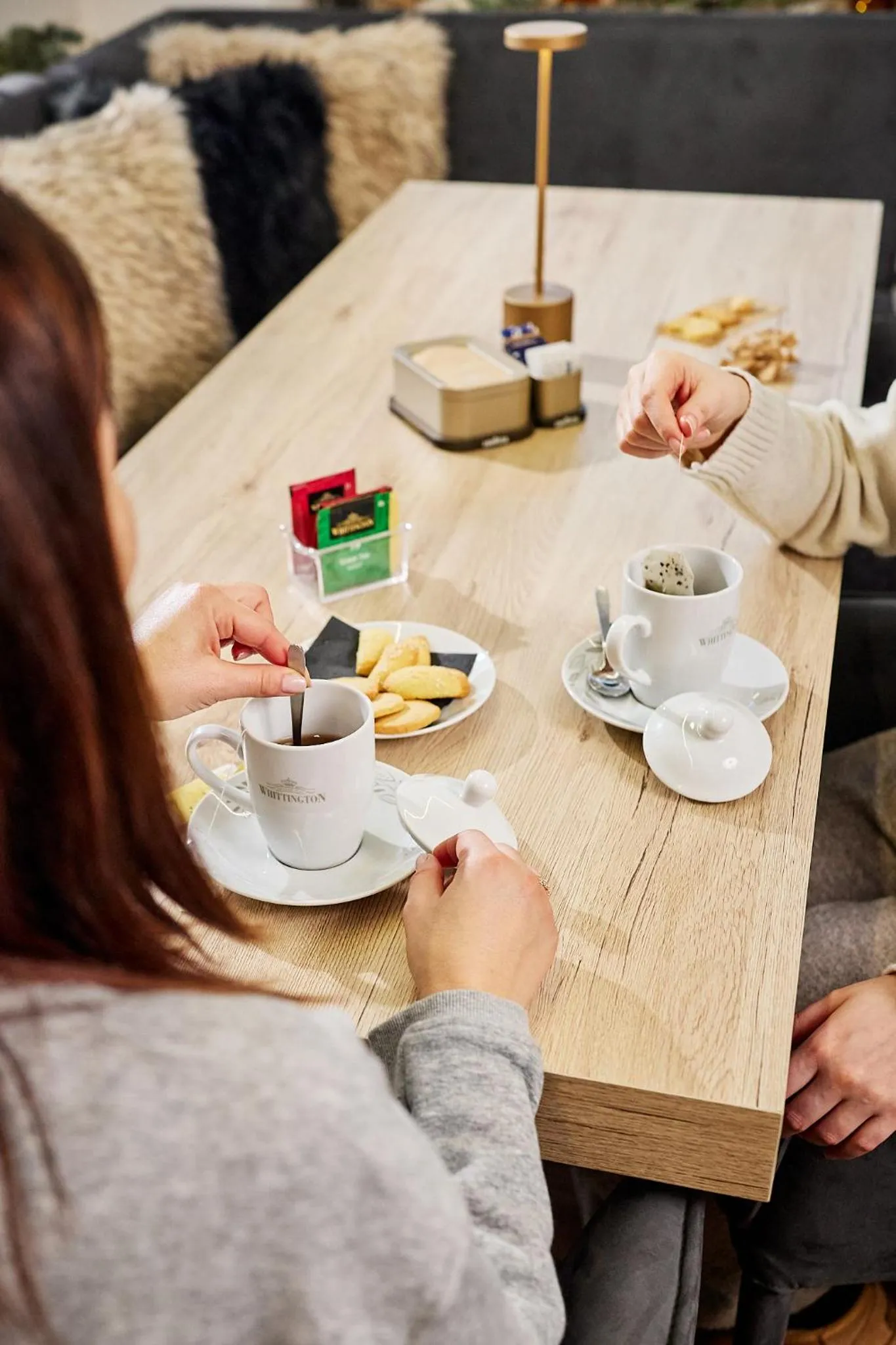 Communal lounge/ TV room in Hotel Hermitage