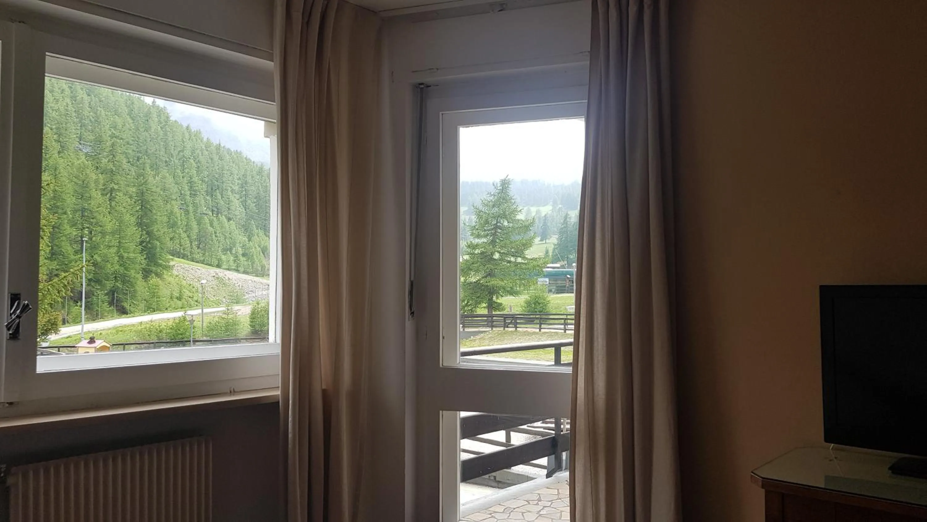 Mountain view in Hotel Hermitage