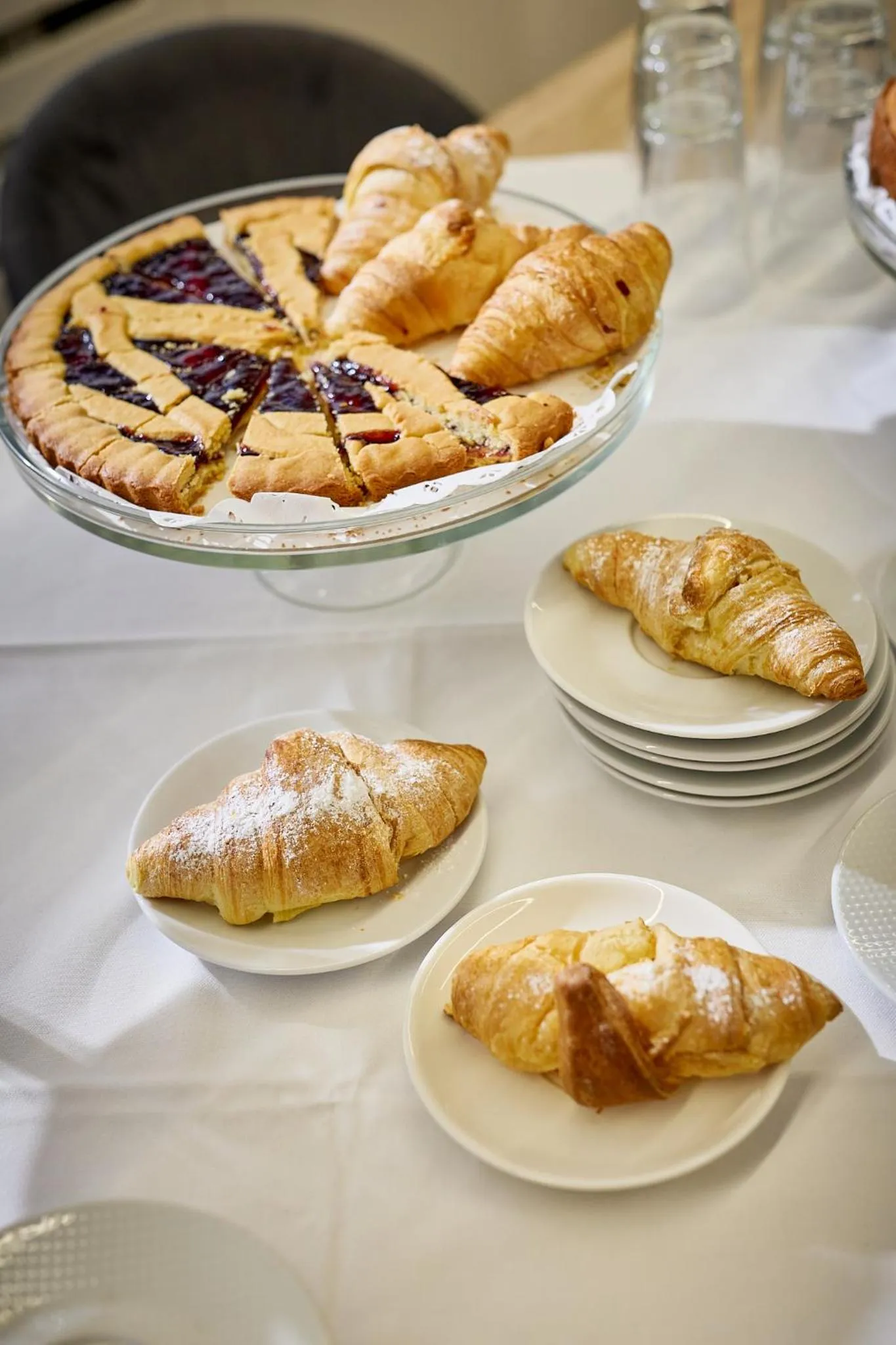 Buffet breakfast in Hotel Hermitage