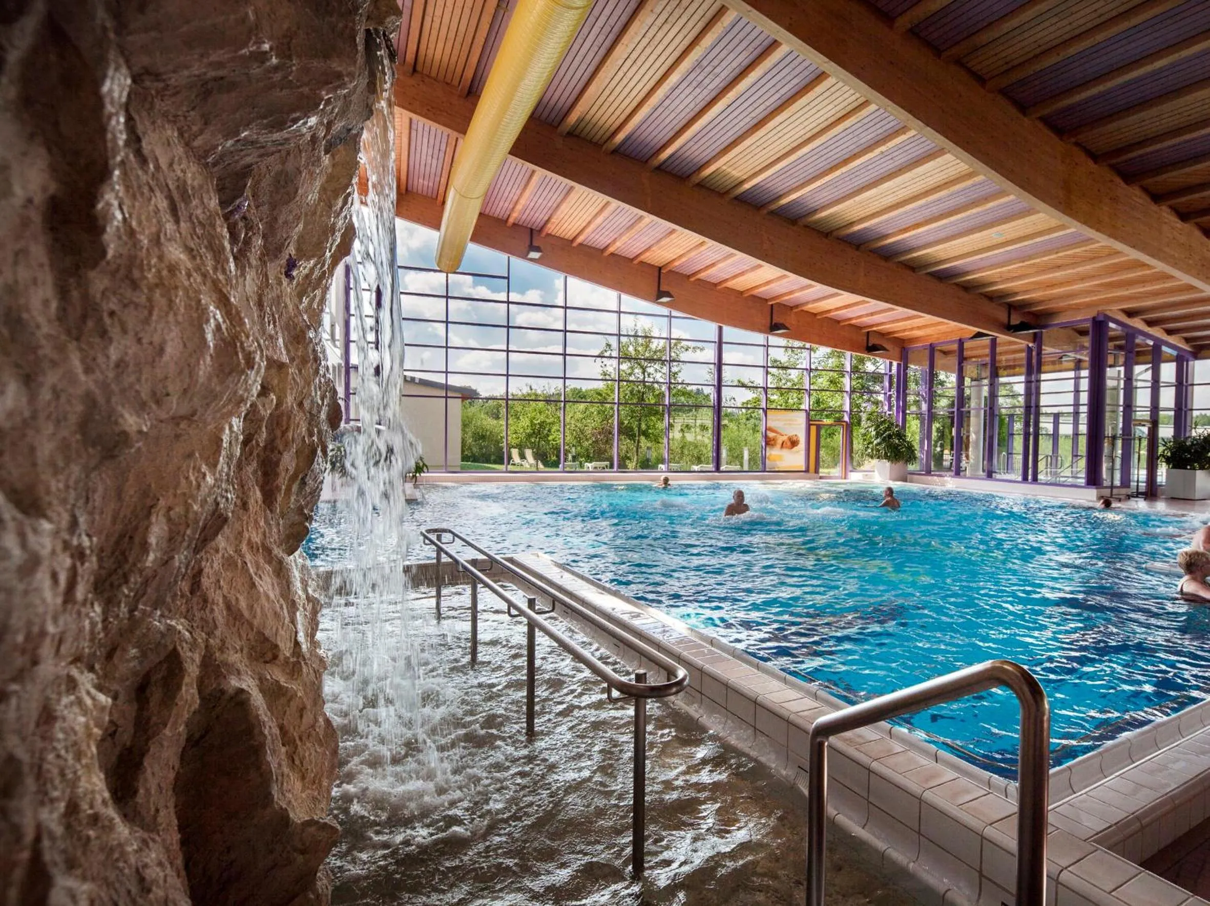 Hot Spring Bath in Hotel Waldmühle