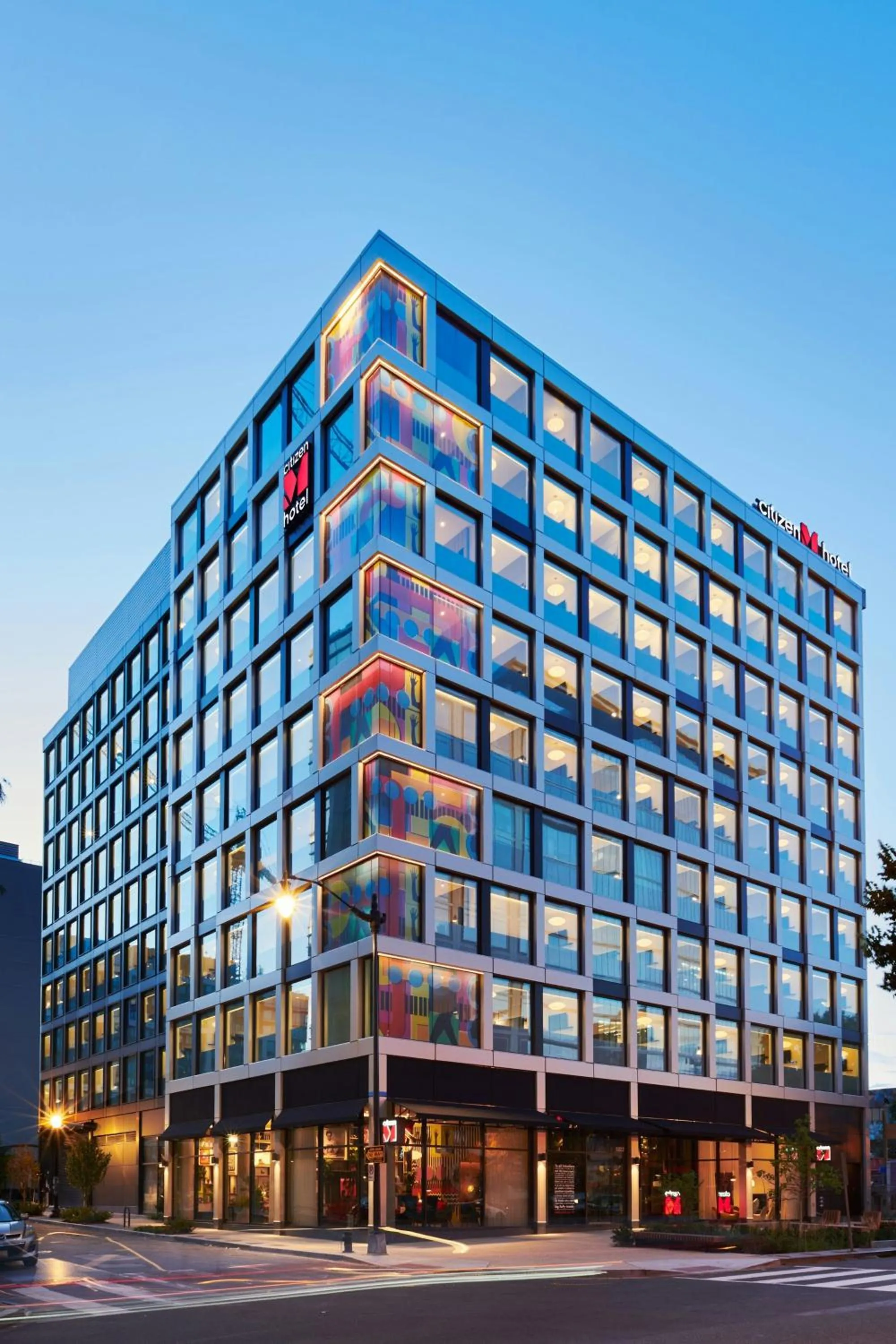 View (from property/room) in citizenM Washington DC NoMa