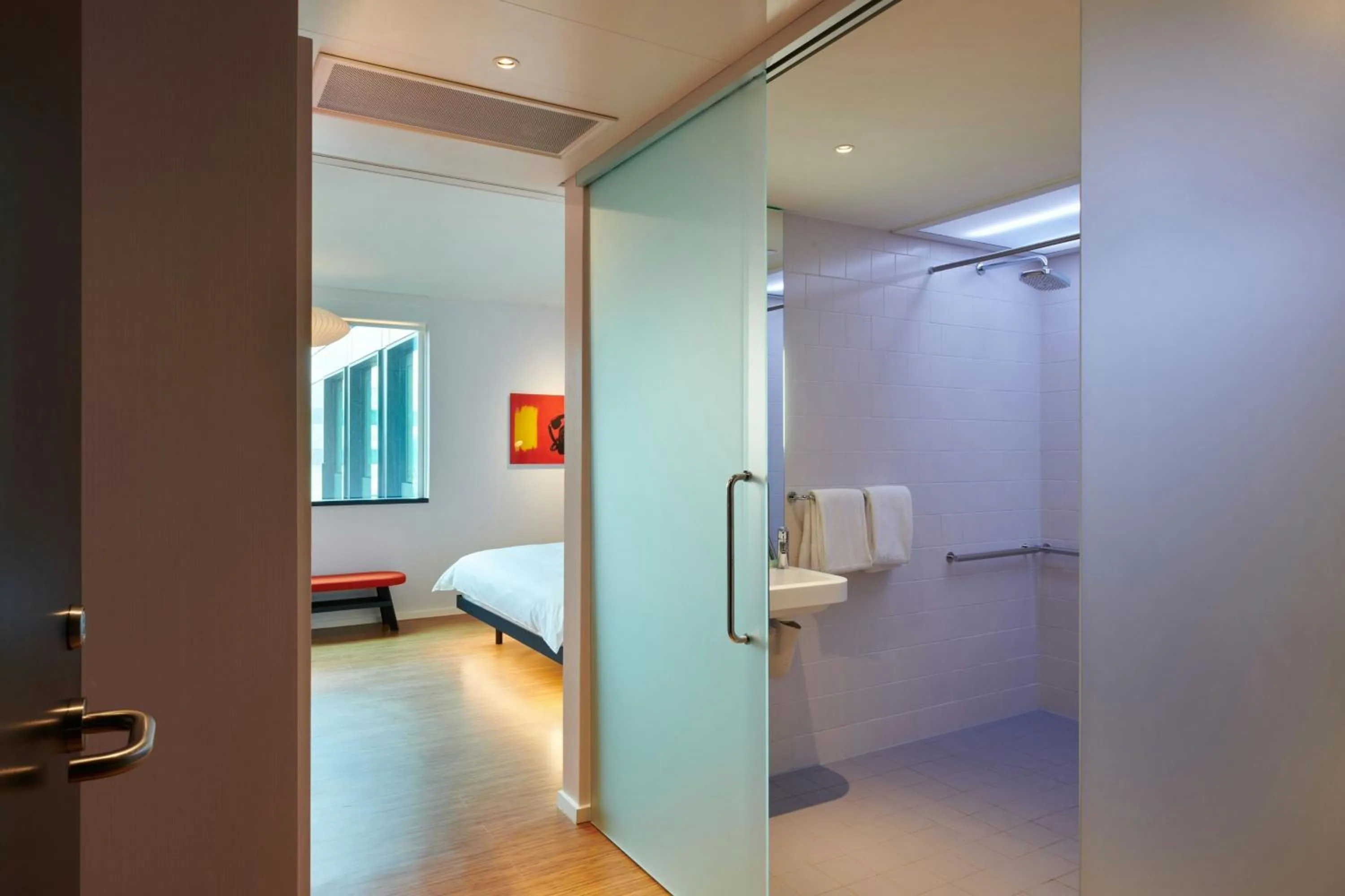 Bedroom, Bed in citizenM Washington DC NoMa