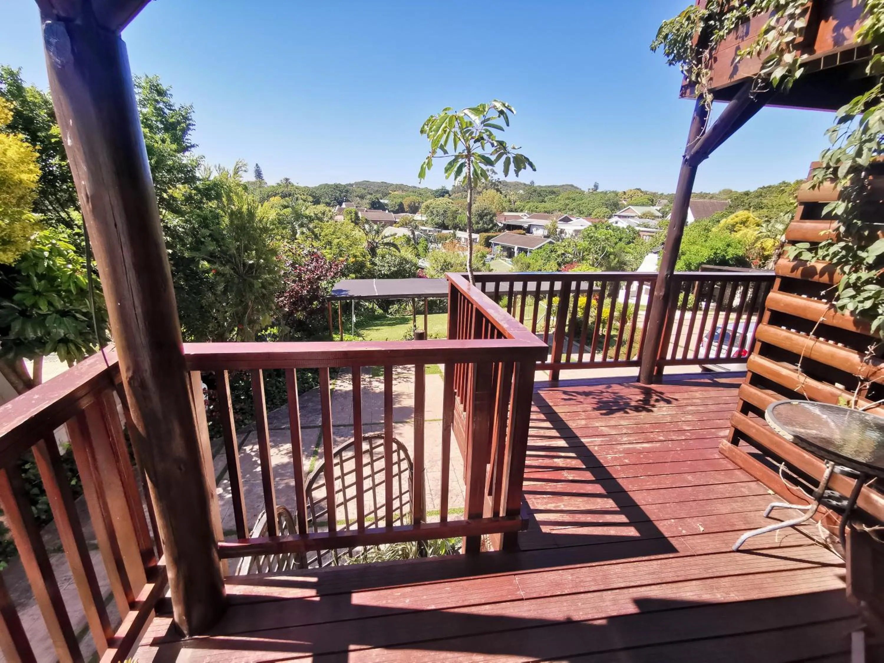 Balcony/Terrace in THE THATCH HIDE