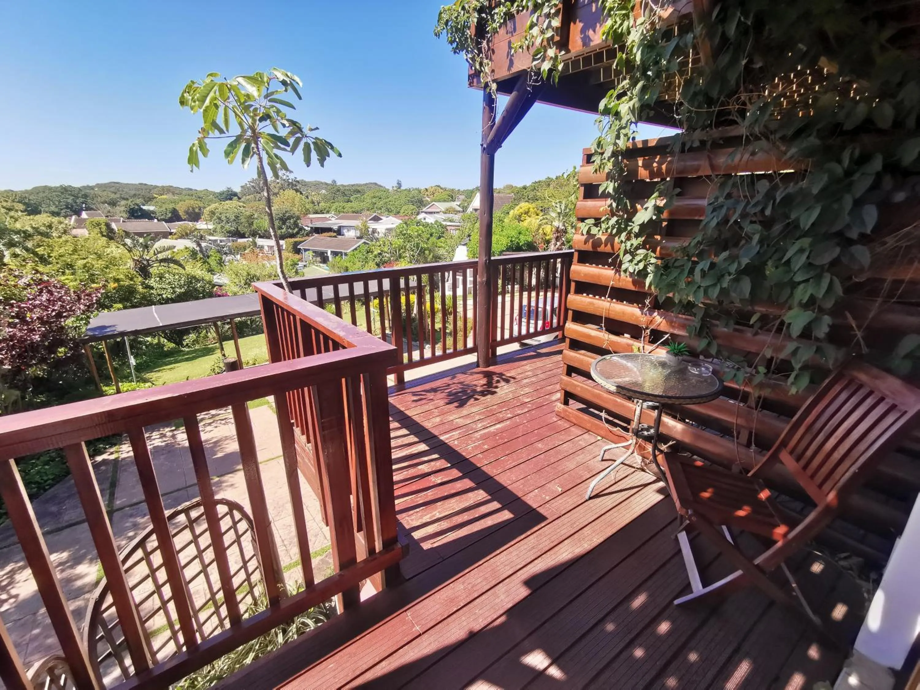 Balcony/Terrace in THE THATCH HIDE