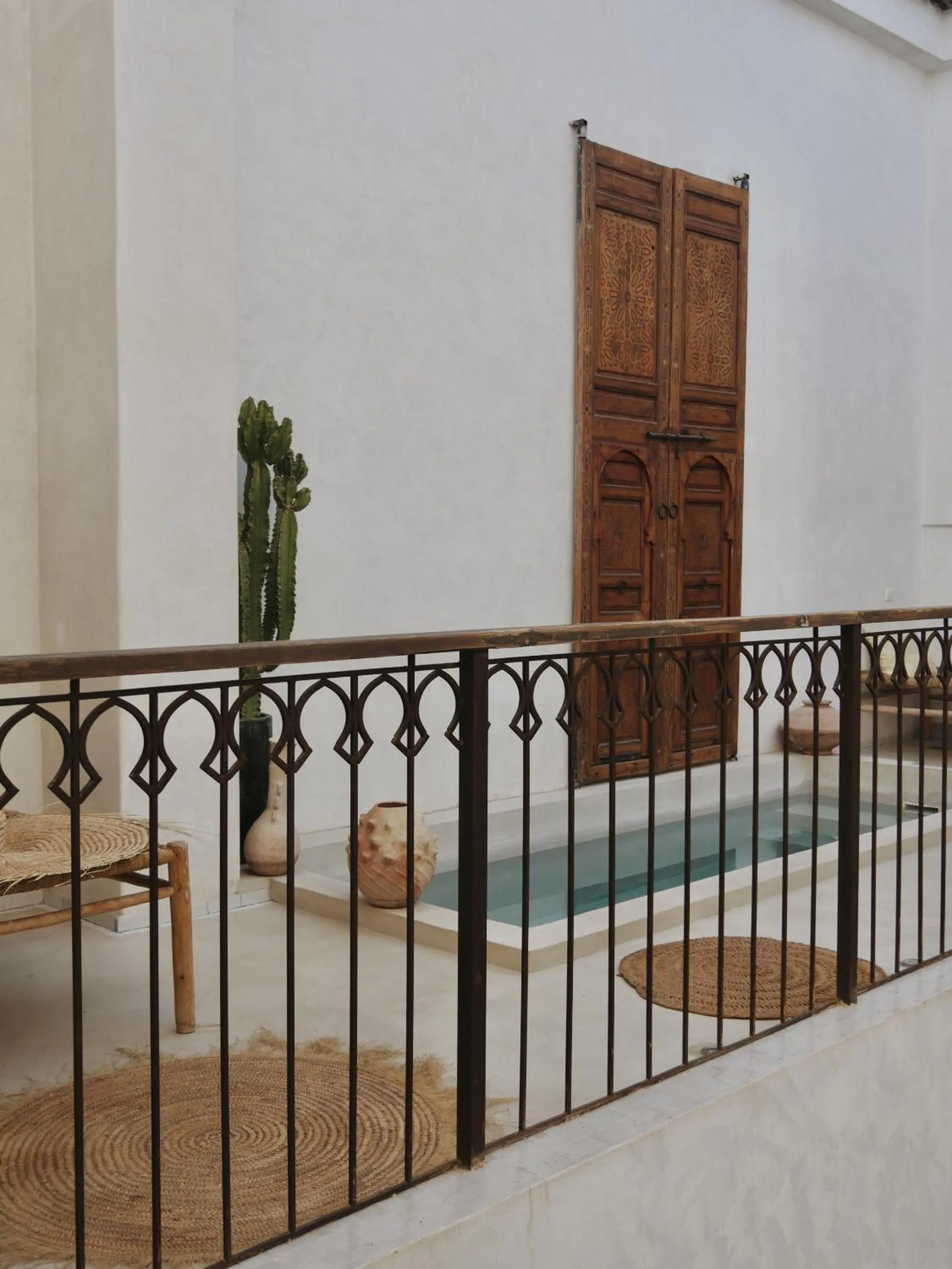 Pool view in Riad La Lumière d'Étoile