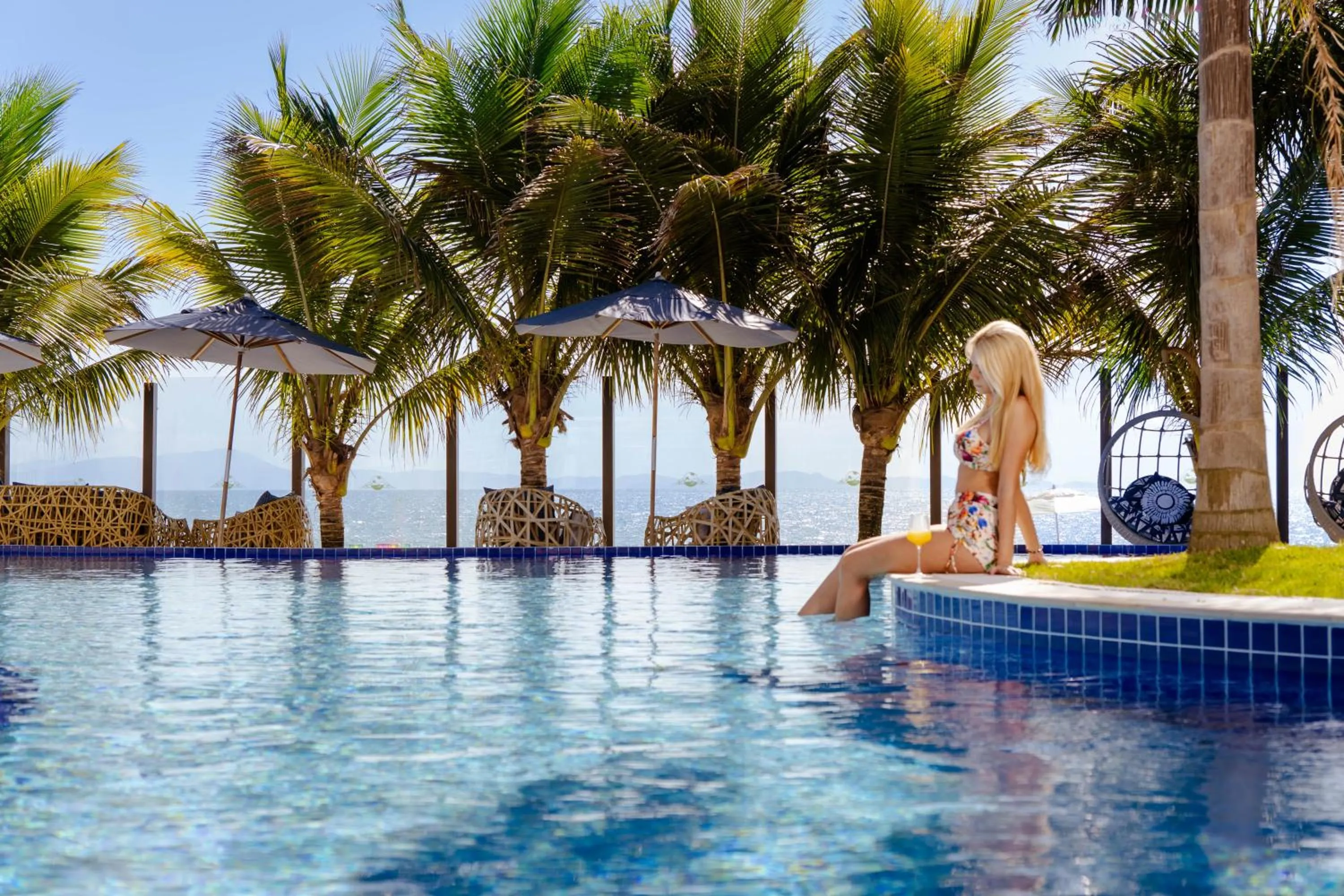 Sea view in Hotel Palace 1