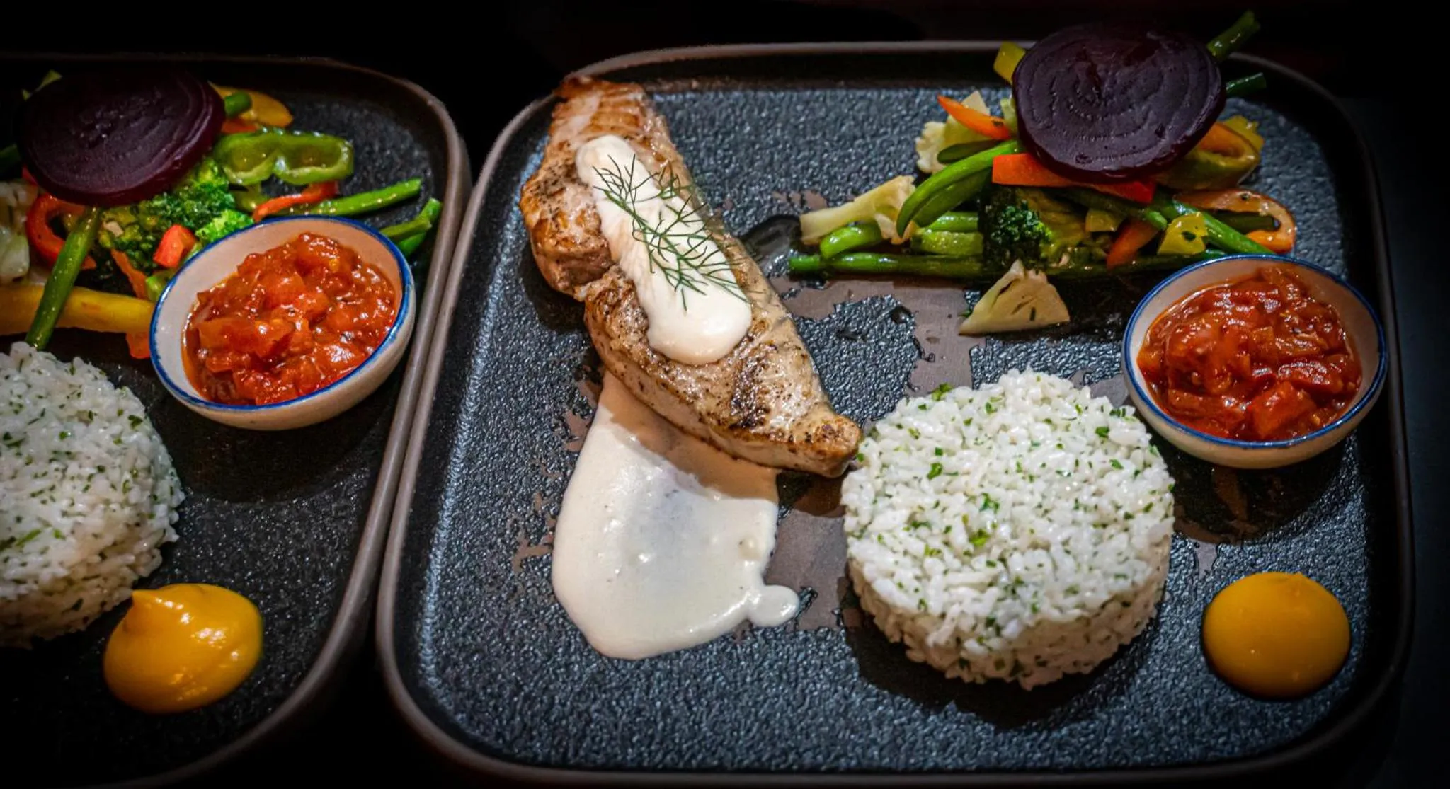 Food close-up in V Hotel in Paje