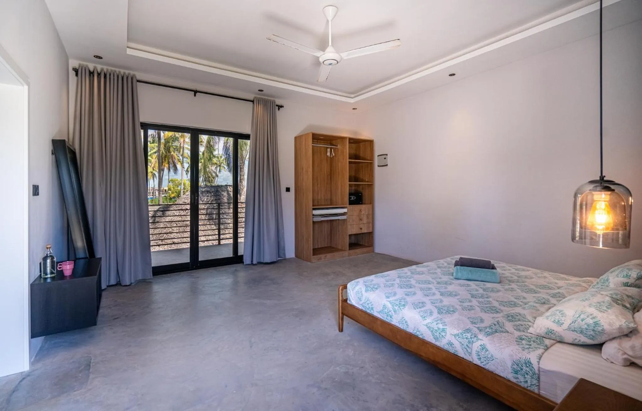 Bed in V Hotel in Paje