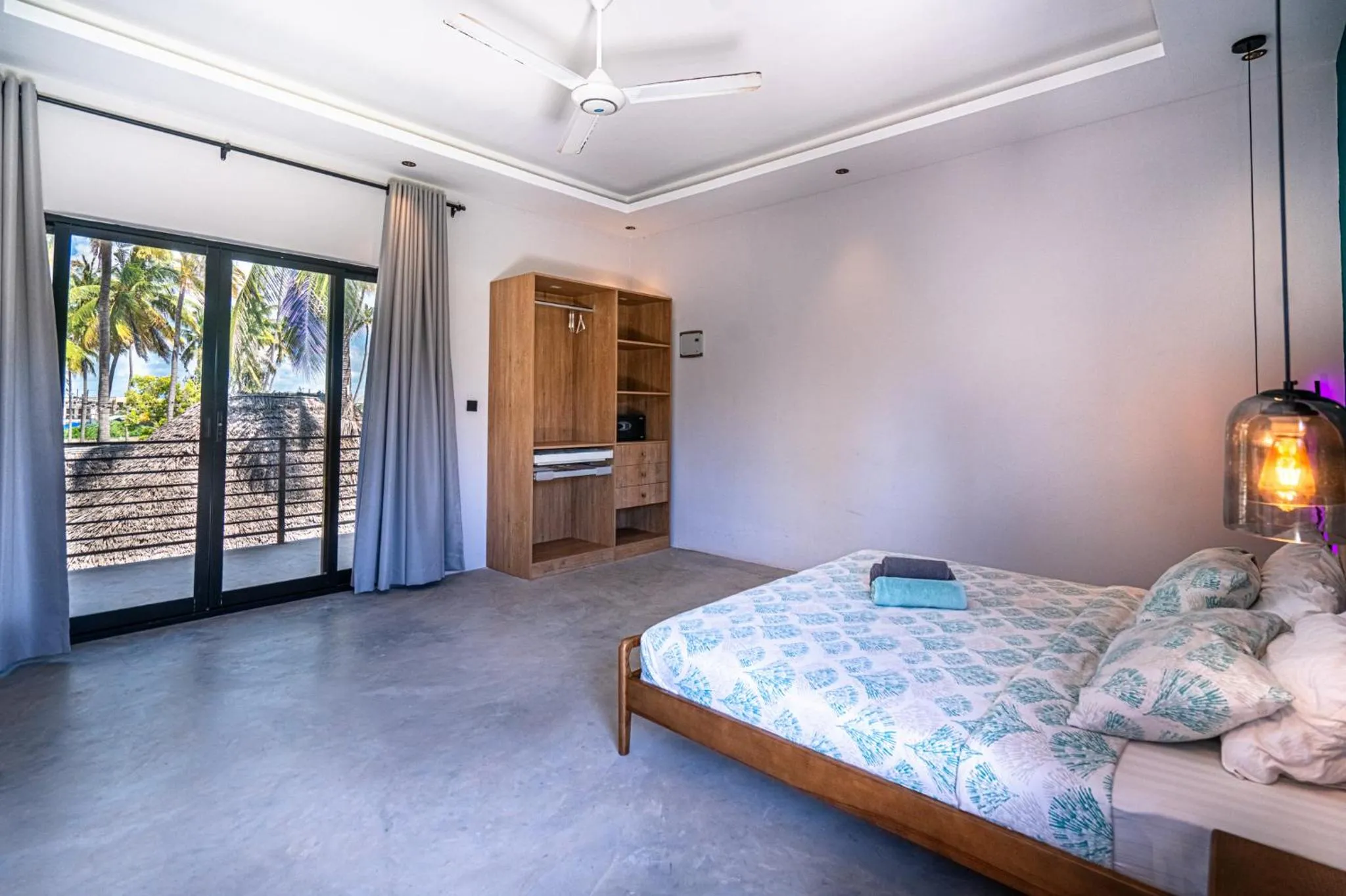 Bed in V Hotel in Paje