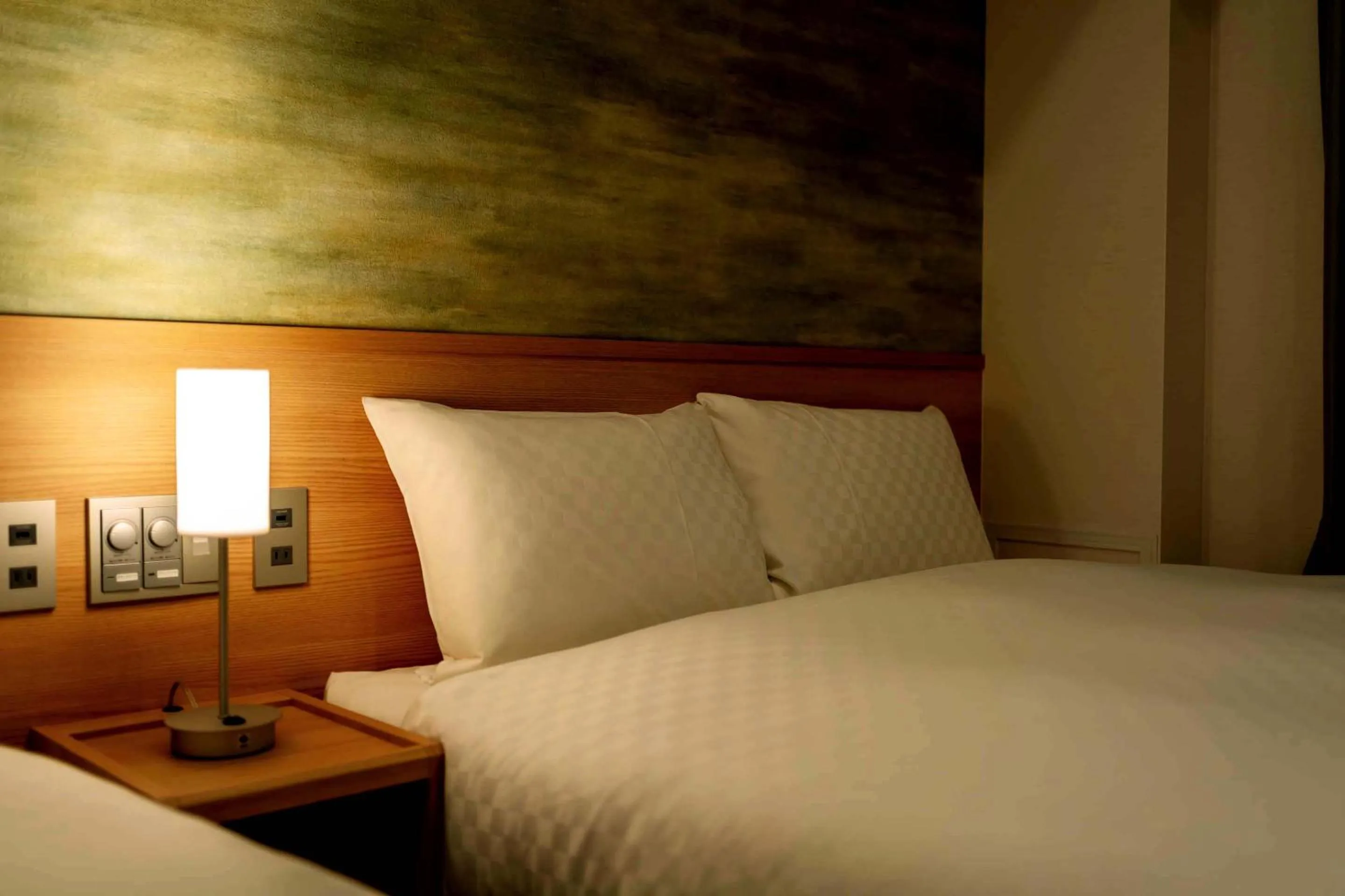 Bed in RESI STAY Kyo Ryuvilux Nijo