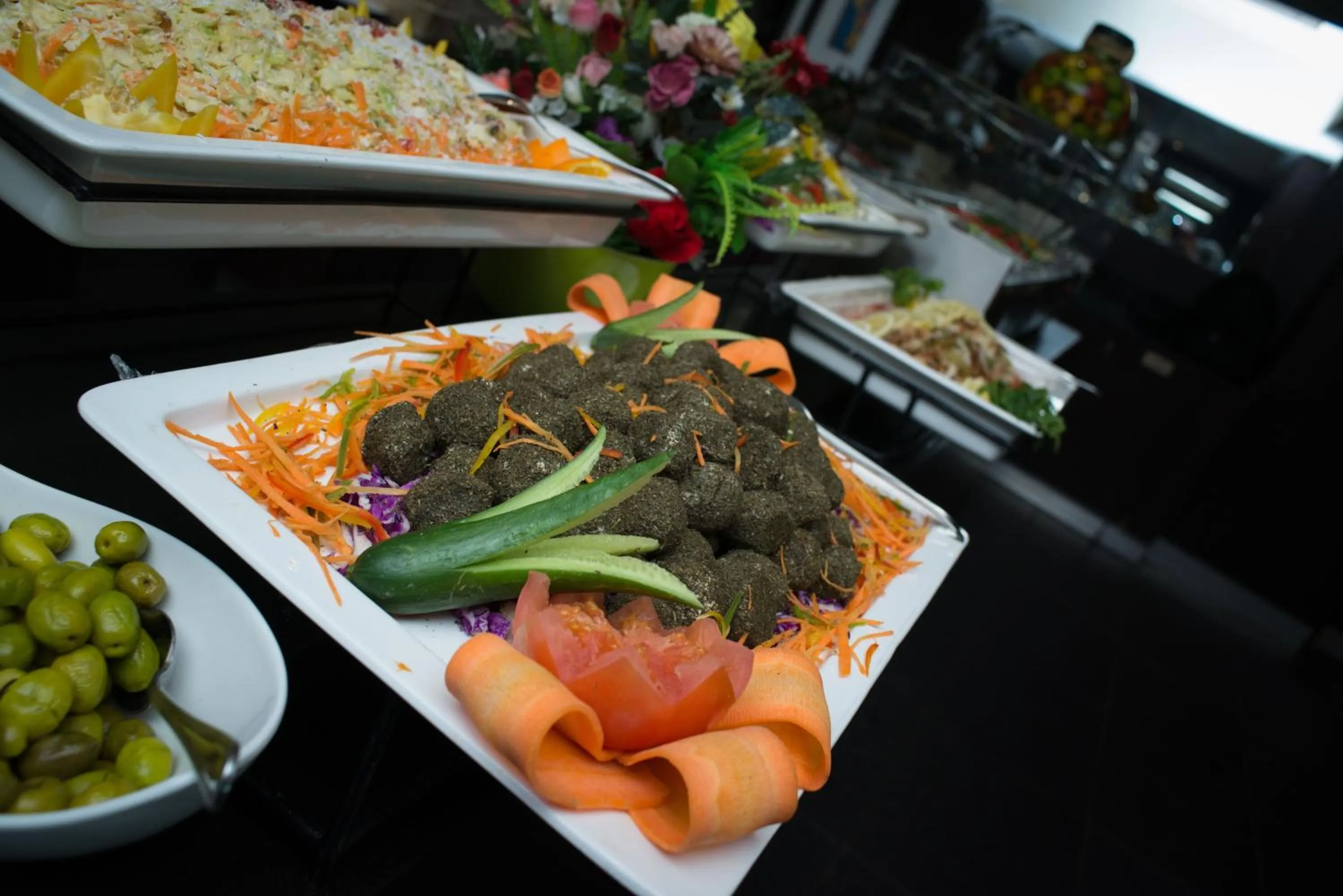 Food close-up in Century Park Hotel