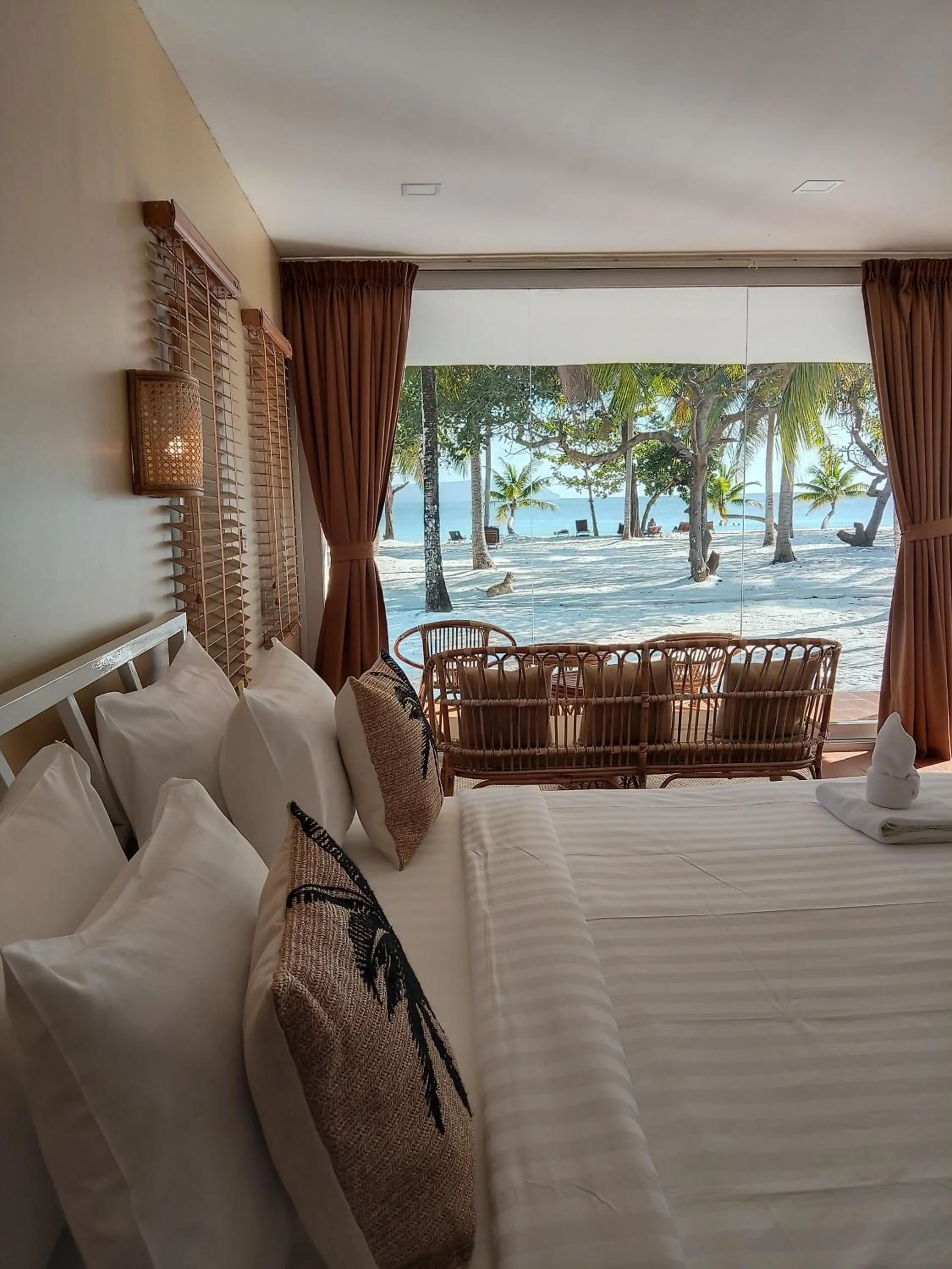 Natural landscape, Bed in BeachWalk Koh Rong